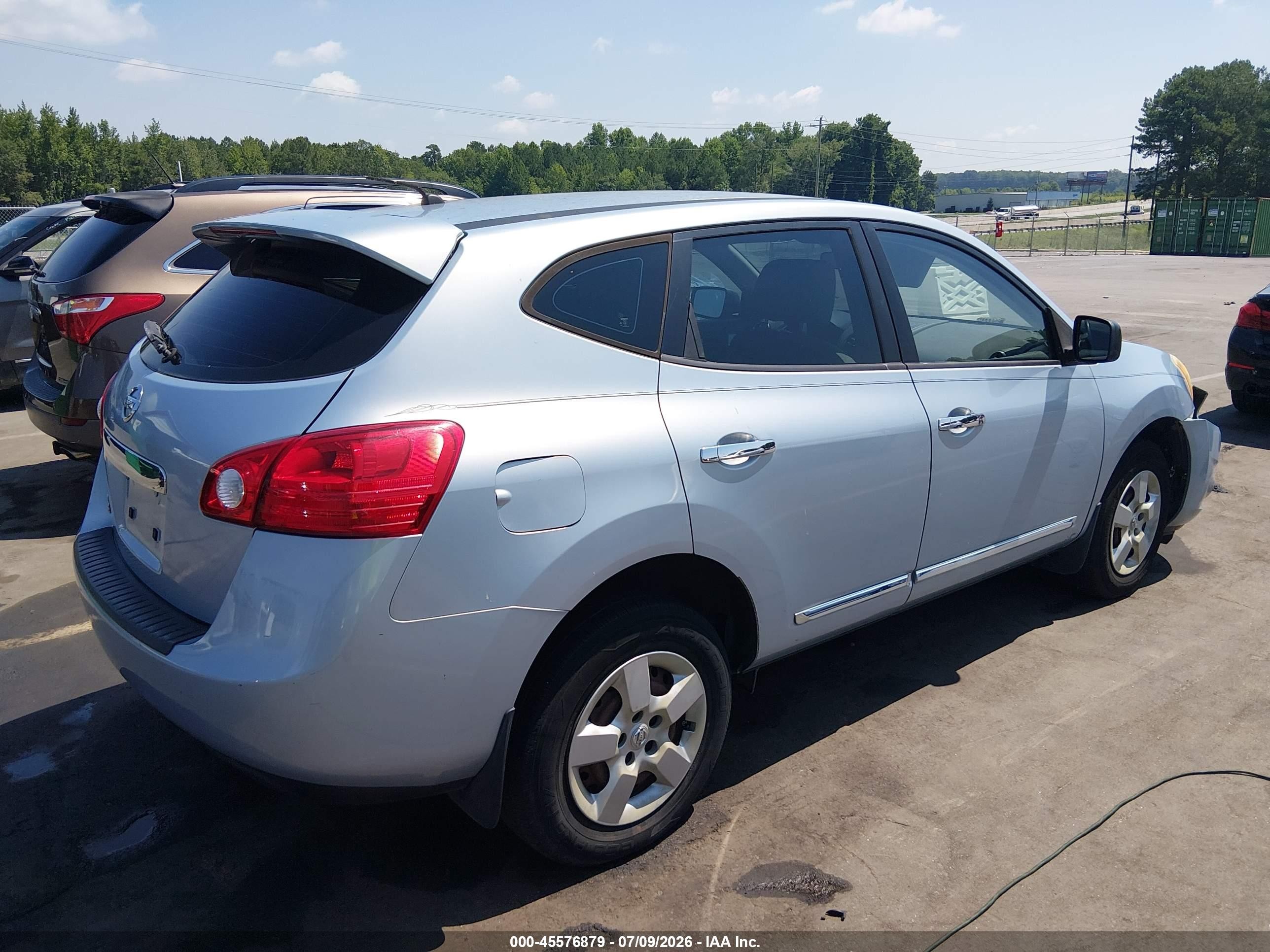 2013 Nissan Rogue S Коричневый vin: JN8AS5MT8DW012369