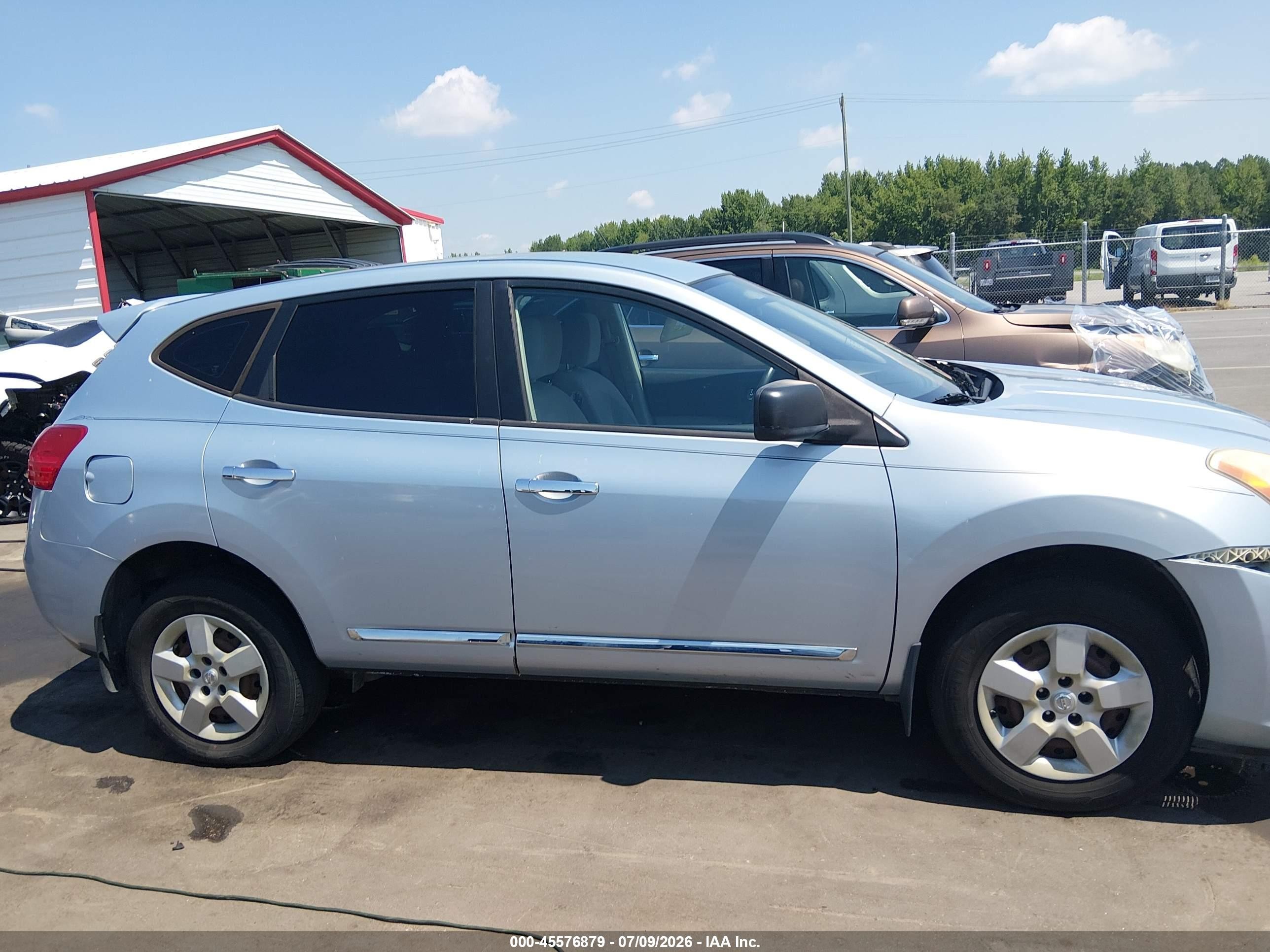 2013 Nissan Rogue S Коричневый vin: JN8AS5MT8DW012369