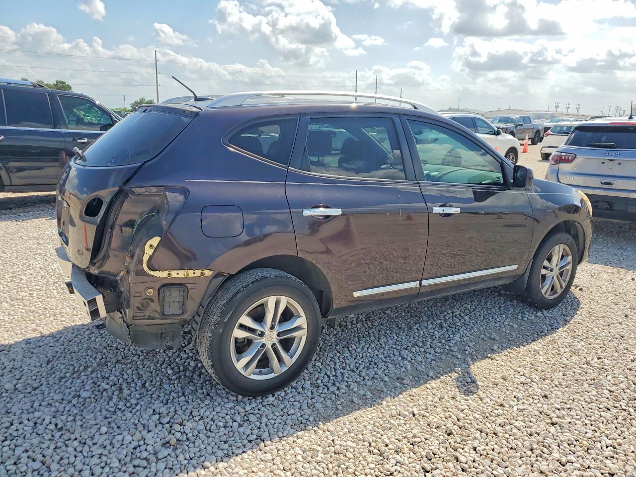 2013 Nissan Rogue S Purple vin: JN8AS5MT8DW014087