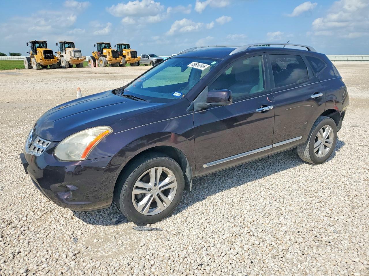 2013 Nissan Rogue S Purple vin: JN8AS5MT8DW014087