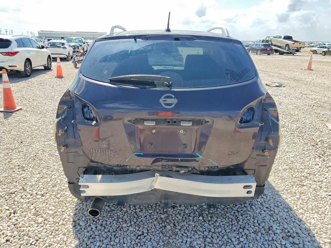 2013 Nissan Rogue S Purple vin: JN8AS5MT8DW014087
