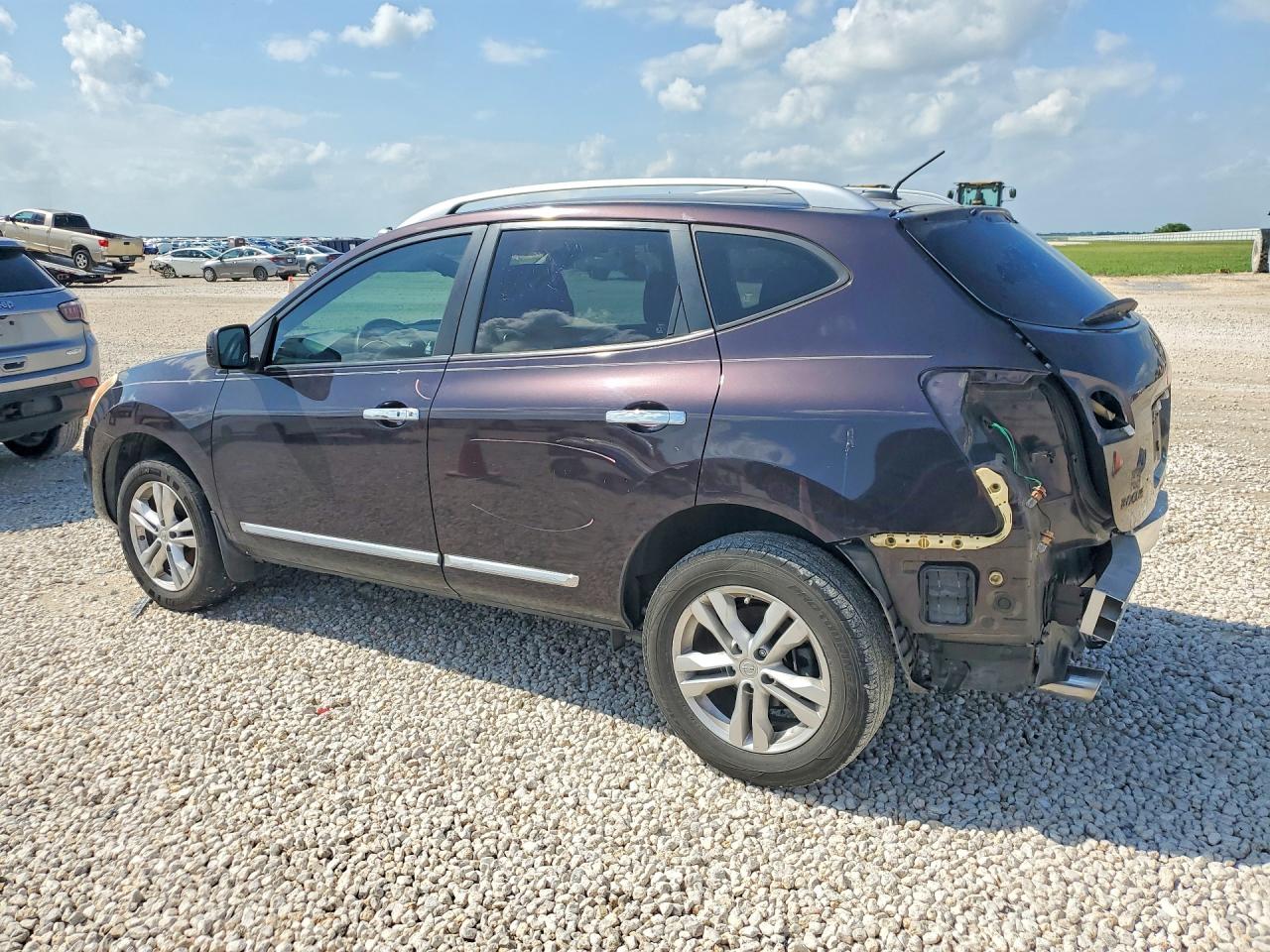 2013 Nissan Rogue S Purple vin: JN8AS5MT8DW014087