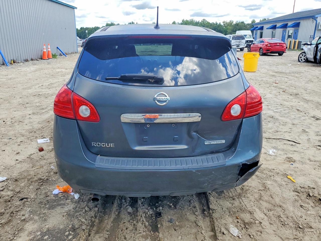 2013 Nissan Rogue S Угольный vin: JN8AS5MT8DW022397