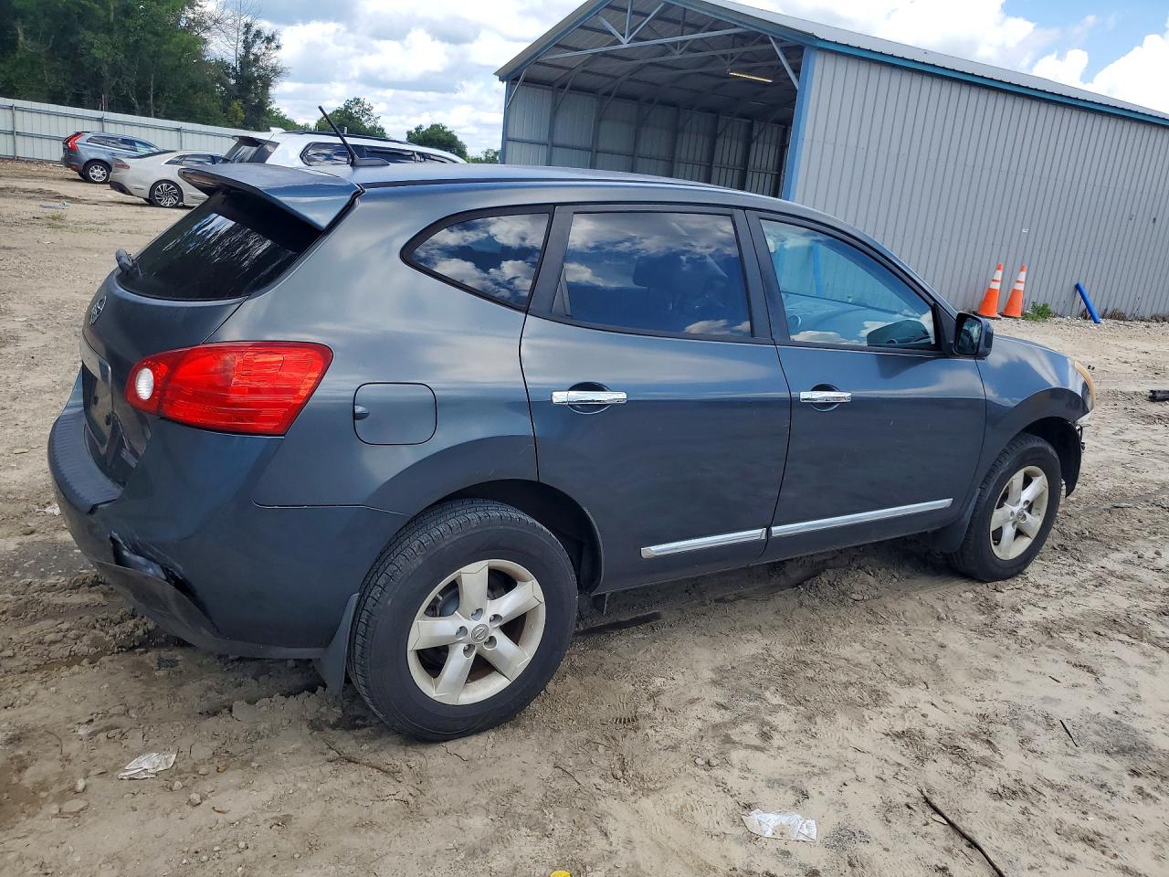 2013 Nissan Rogue S Угольный vin: JN8AS5MT8DW022397