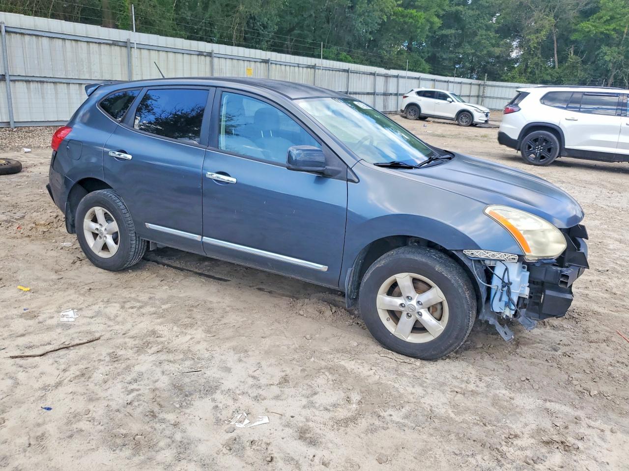 2013 Nissan Rogue S Угольный vin: JN8AS5MT8DW022397