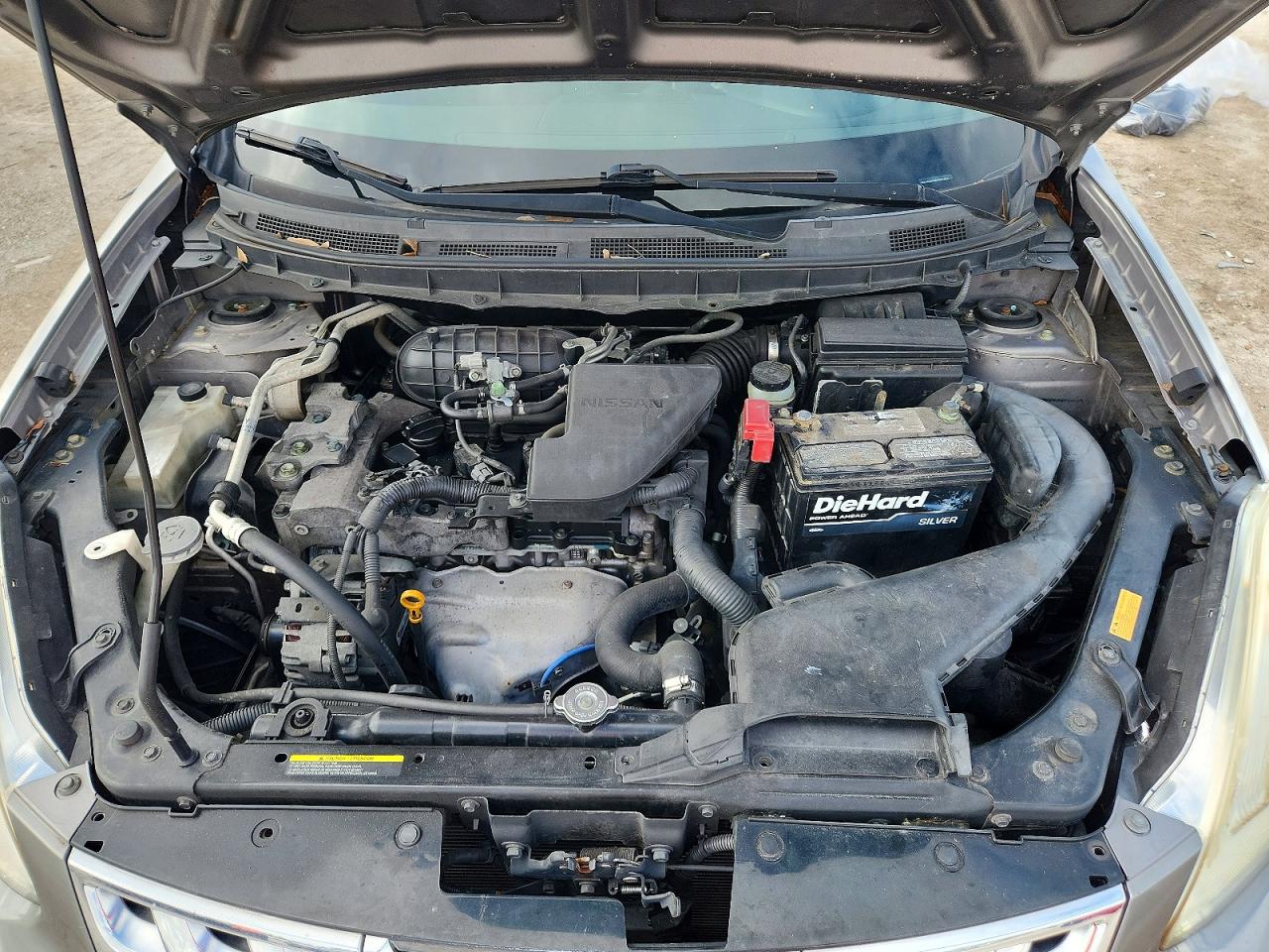 2013 Nissan Rogue S Gray vin: JN8AS5MT8DW024456
