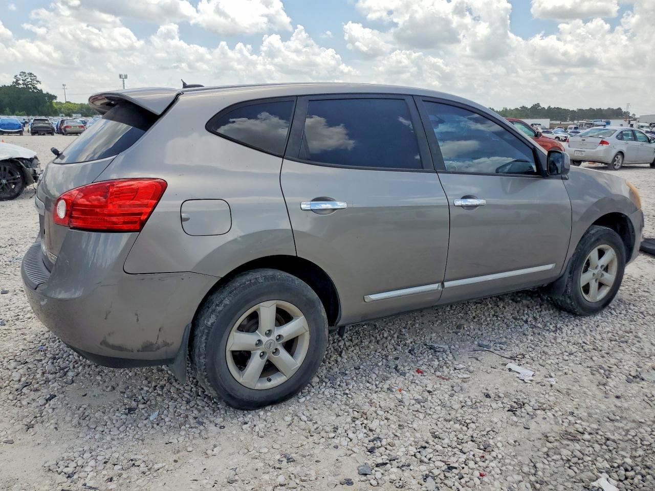 2013 Nissan Rogue S/sv Серый vin: JN8AS5MT8DW032413
