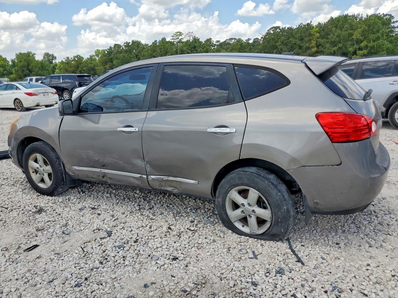 2013 Nissan Rogue S/sv Серый vin: JN8AS5MT8DW032413