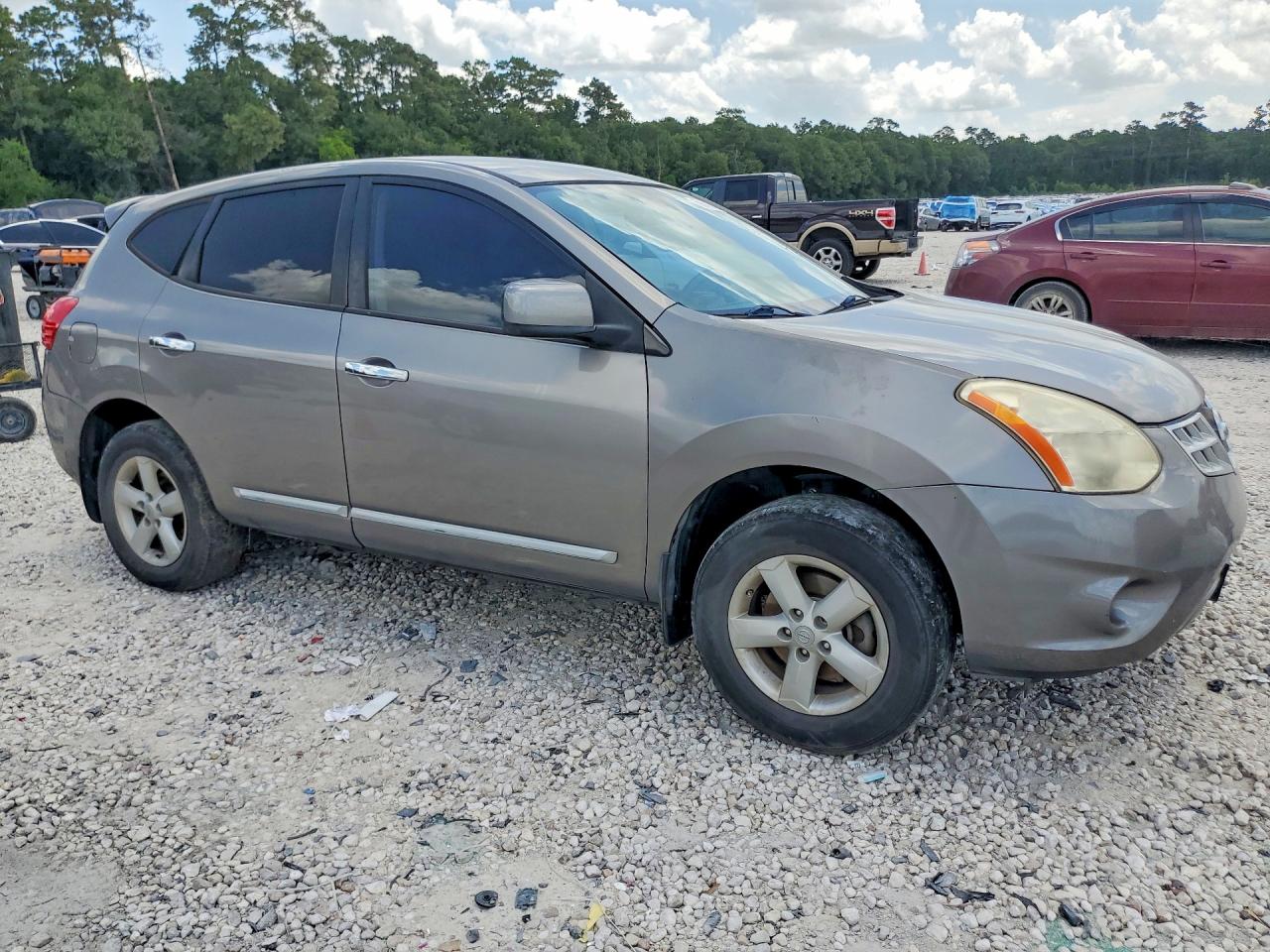 2013 Nissan Rogue S/sv Серый vin: JN8AS5MT8DW032413