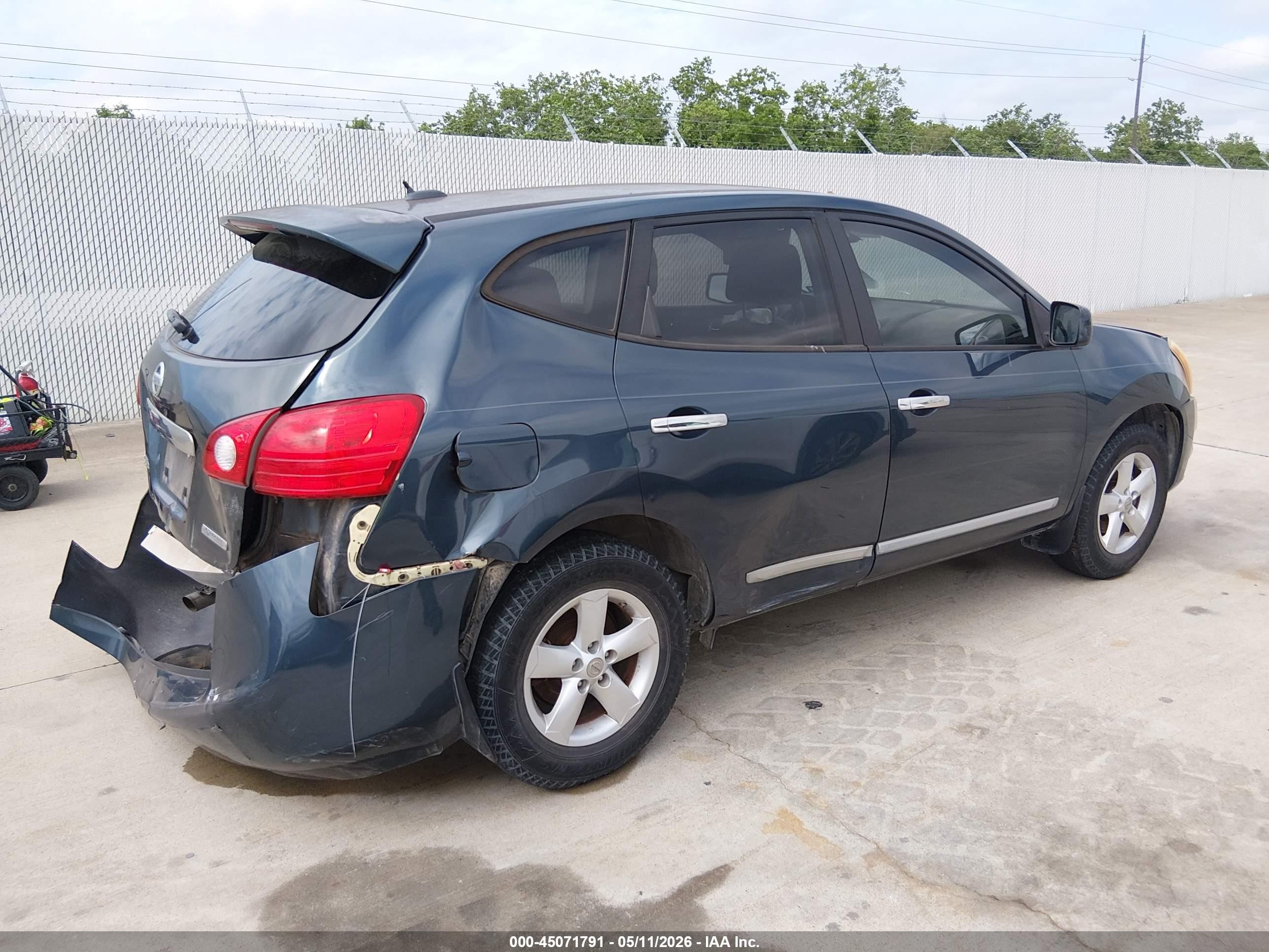 2013 Nissan Rogue S Teal vin: JN8AS5MT8DW501564