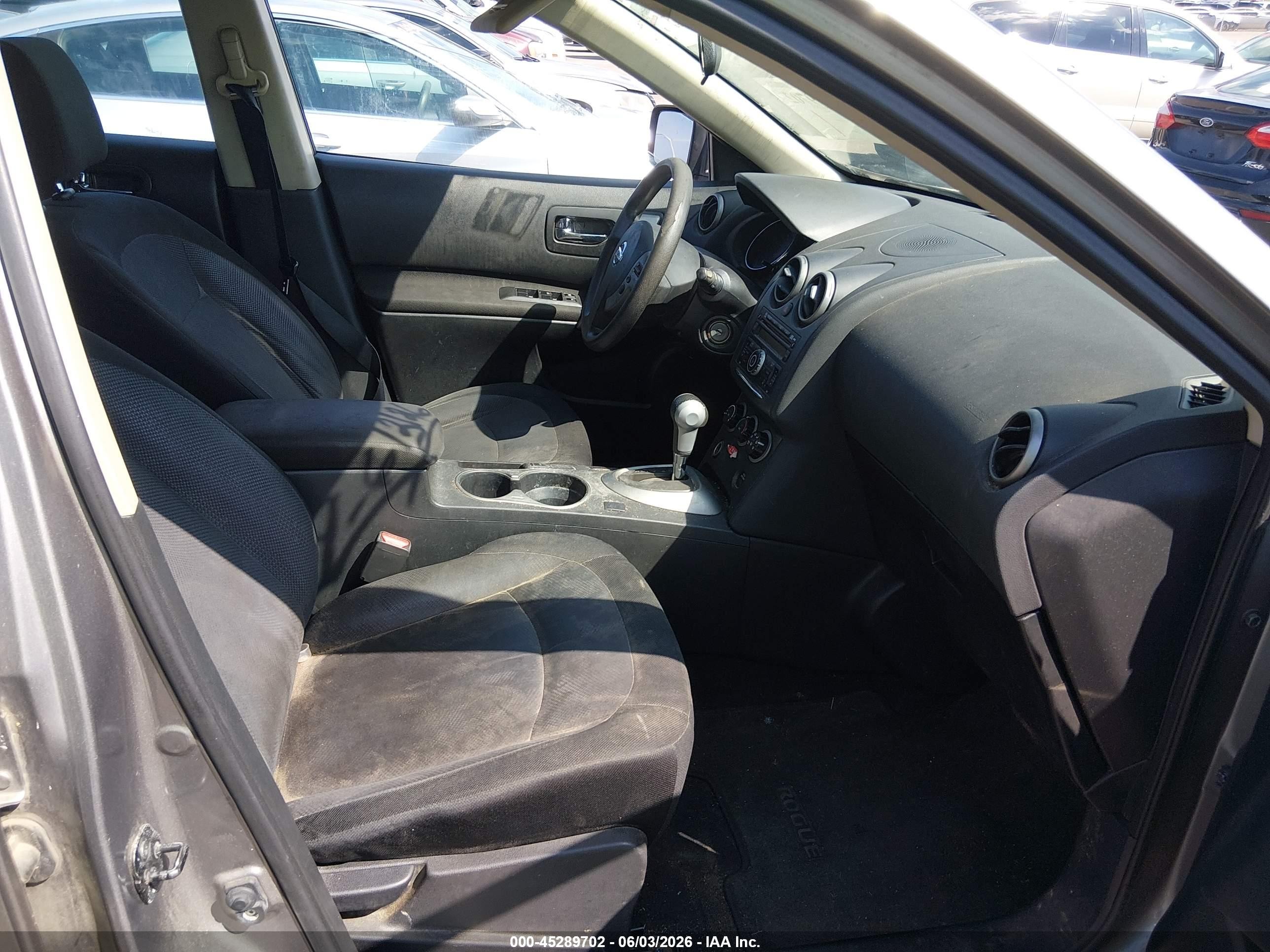 2013 Nissan Rogue S Gray vin: JN8AS5MT8DW504688
