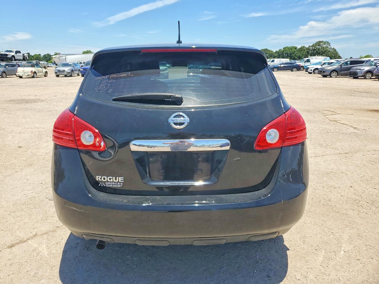 2013 Nissan Rogue S Black vin: JN8AS5MT8DW508238