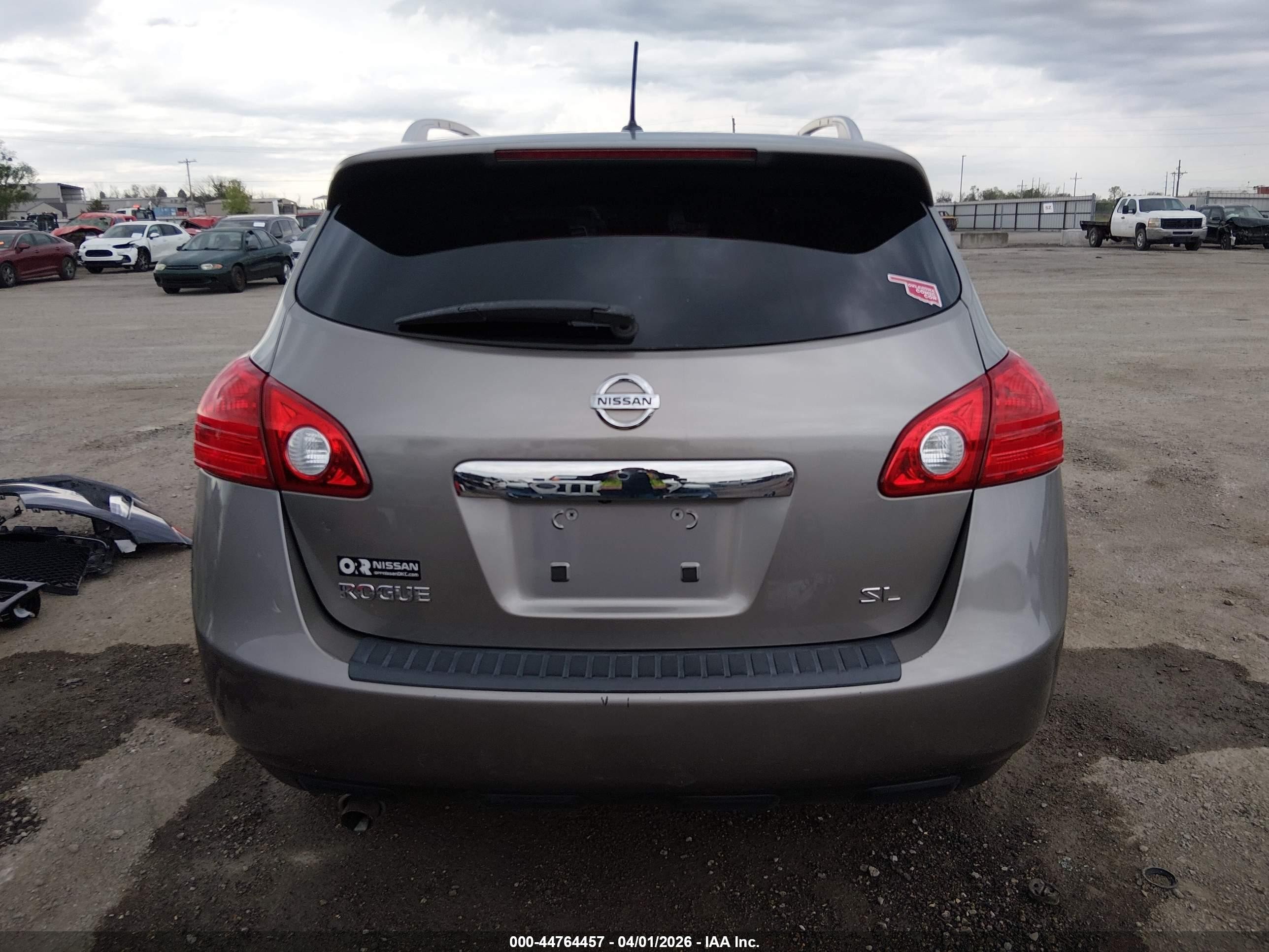 2013 Nissan Rogue Sv W/sl Pkg Gray vin: JN8AS5MT8DW511835