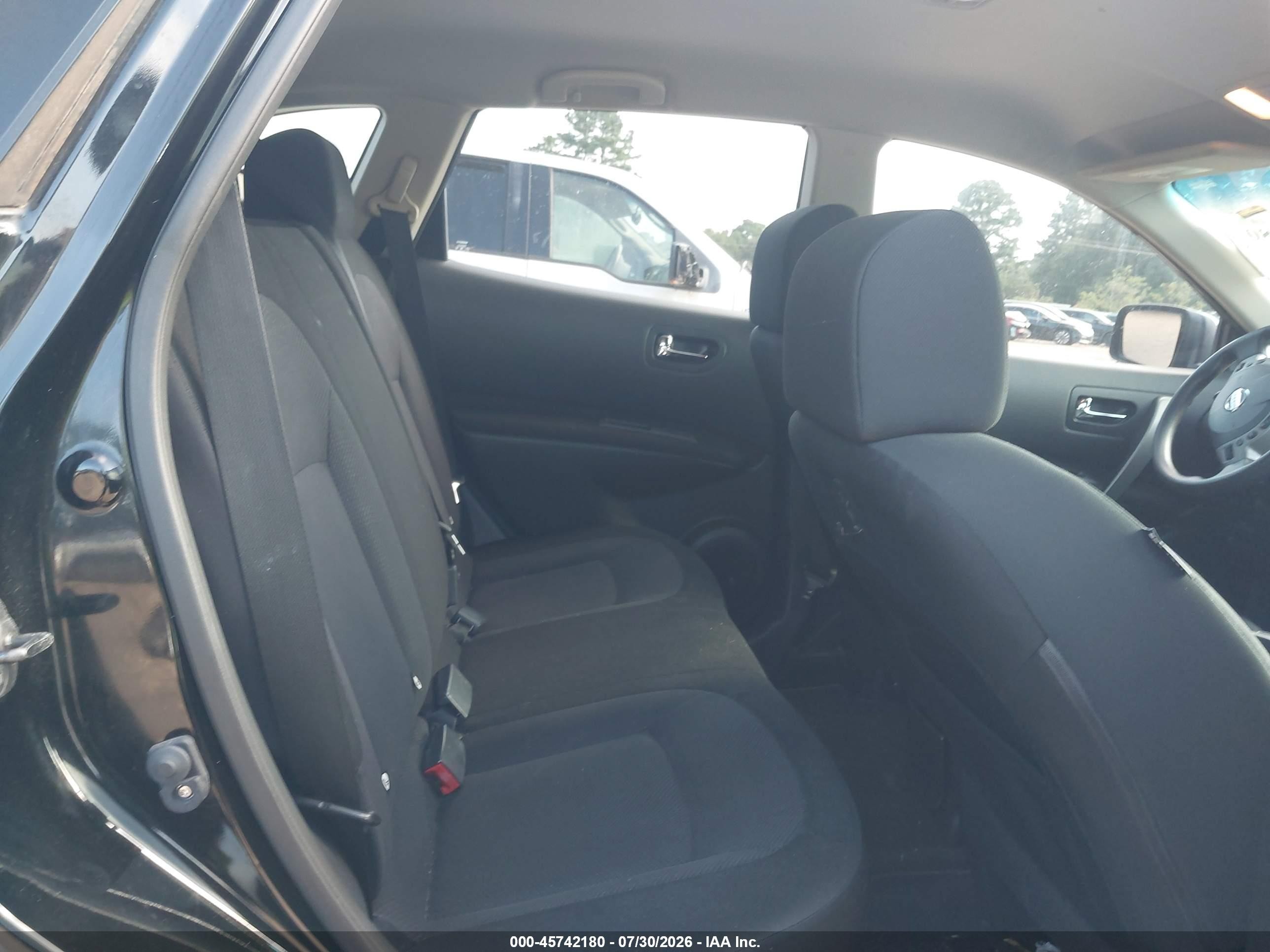 2013 Nissan Rogue S Black vin: JN8AS5MT8DW512001