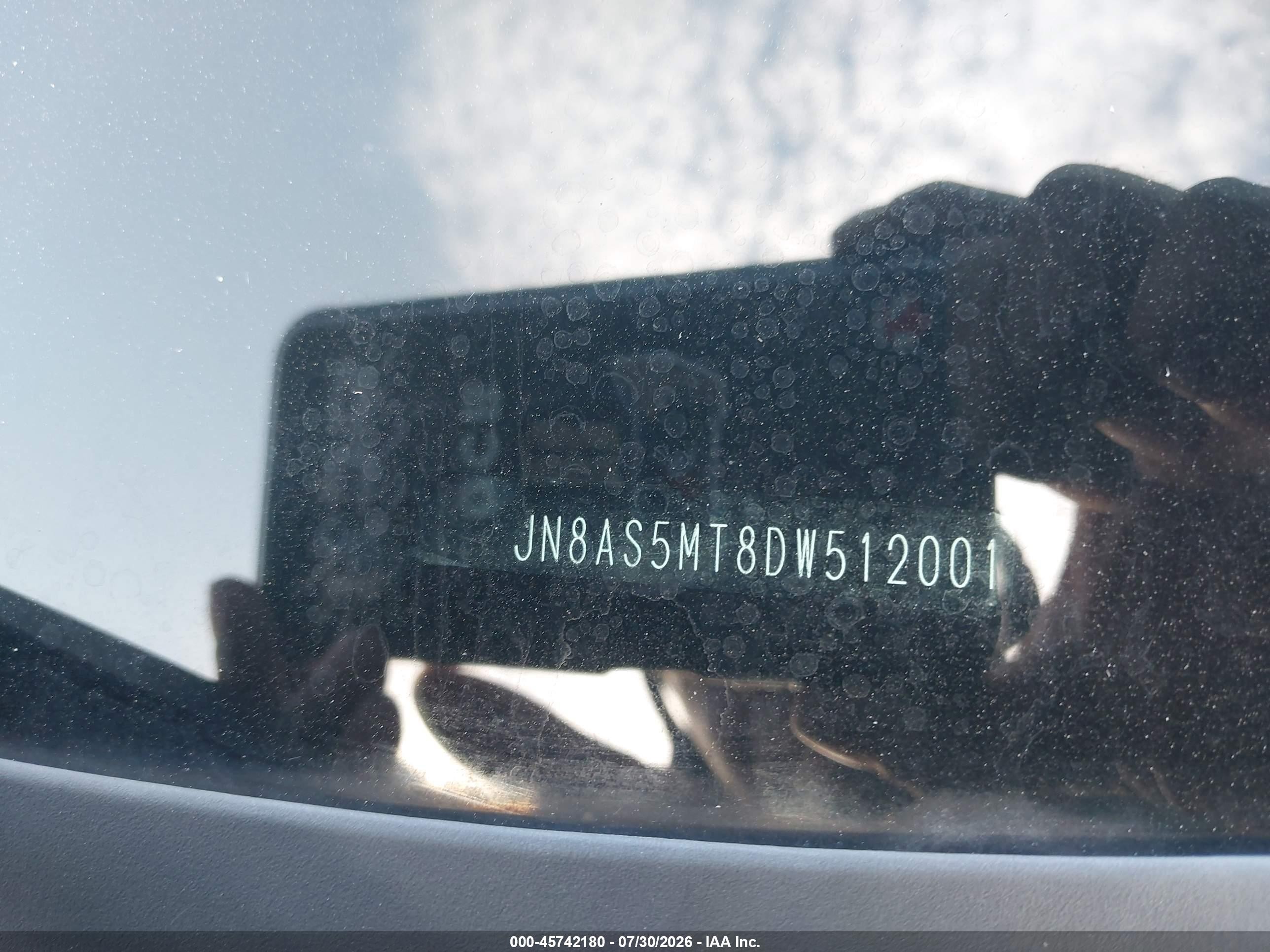 2013 Nissan Rogue S Black vin: JN8AS5MT8DW512001