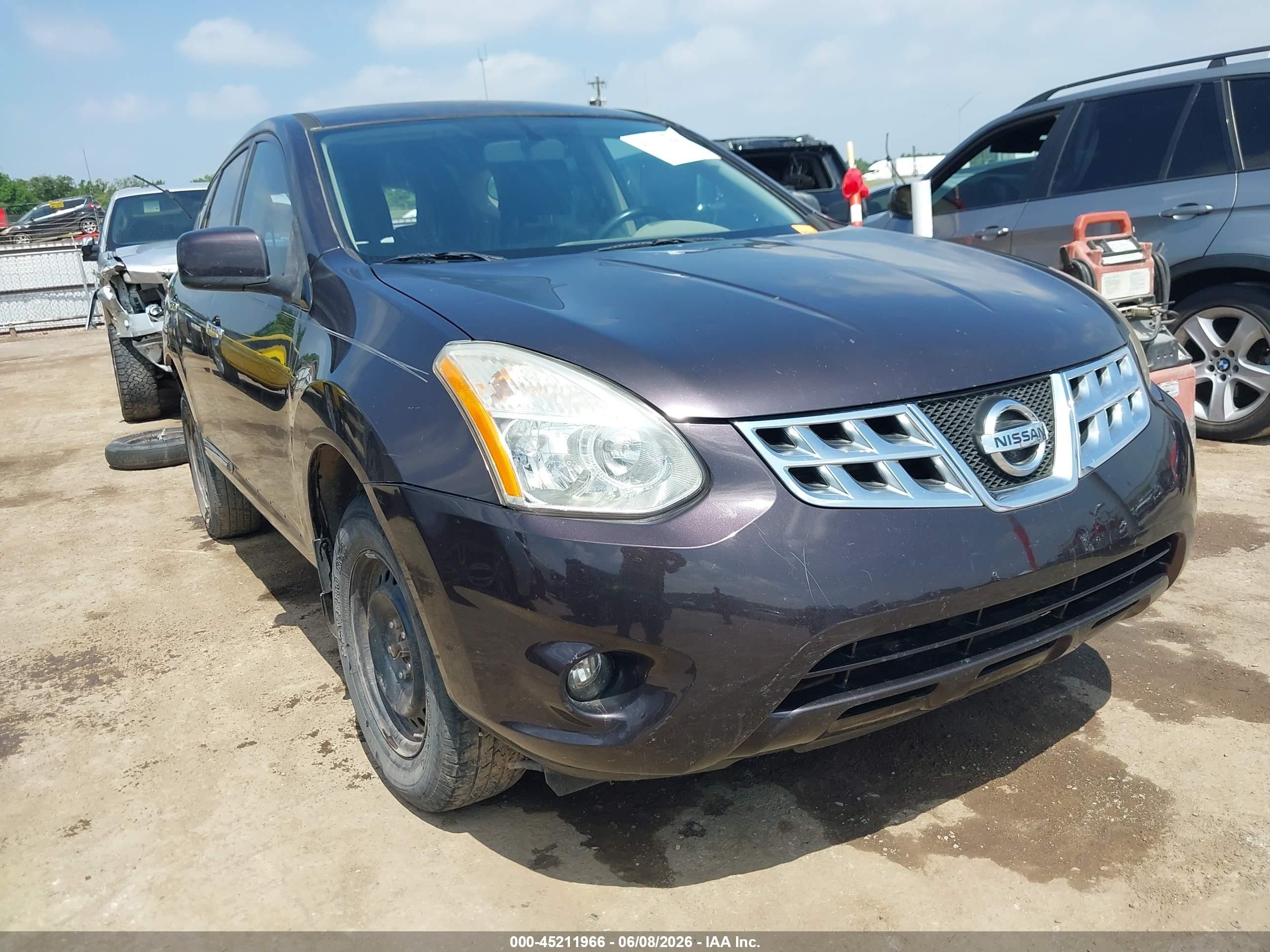 2013 Nissan Rogue S Purple vin: JN8AS5MT8DW523984
