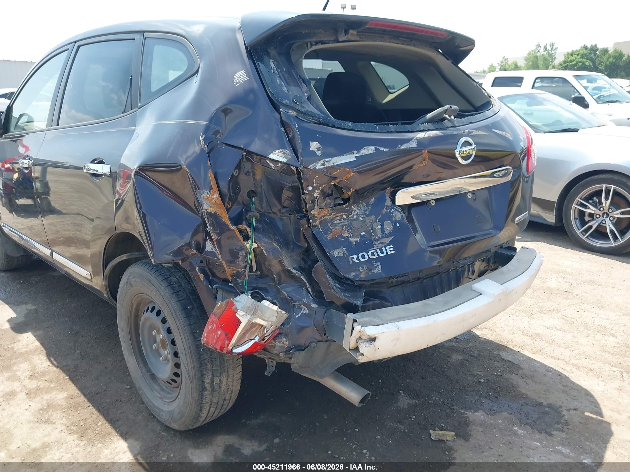 2013 Nissan Rogue S Purple vin: JN8AS5MT8DW523984