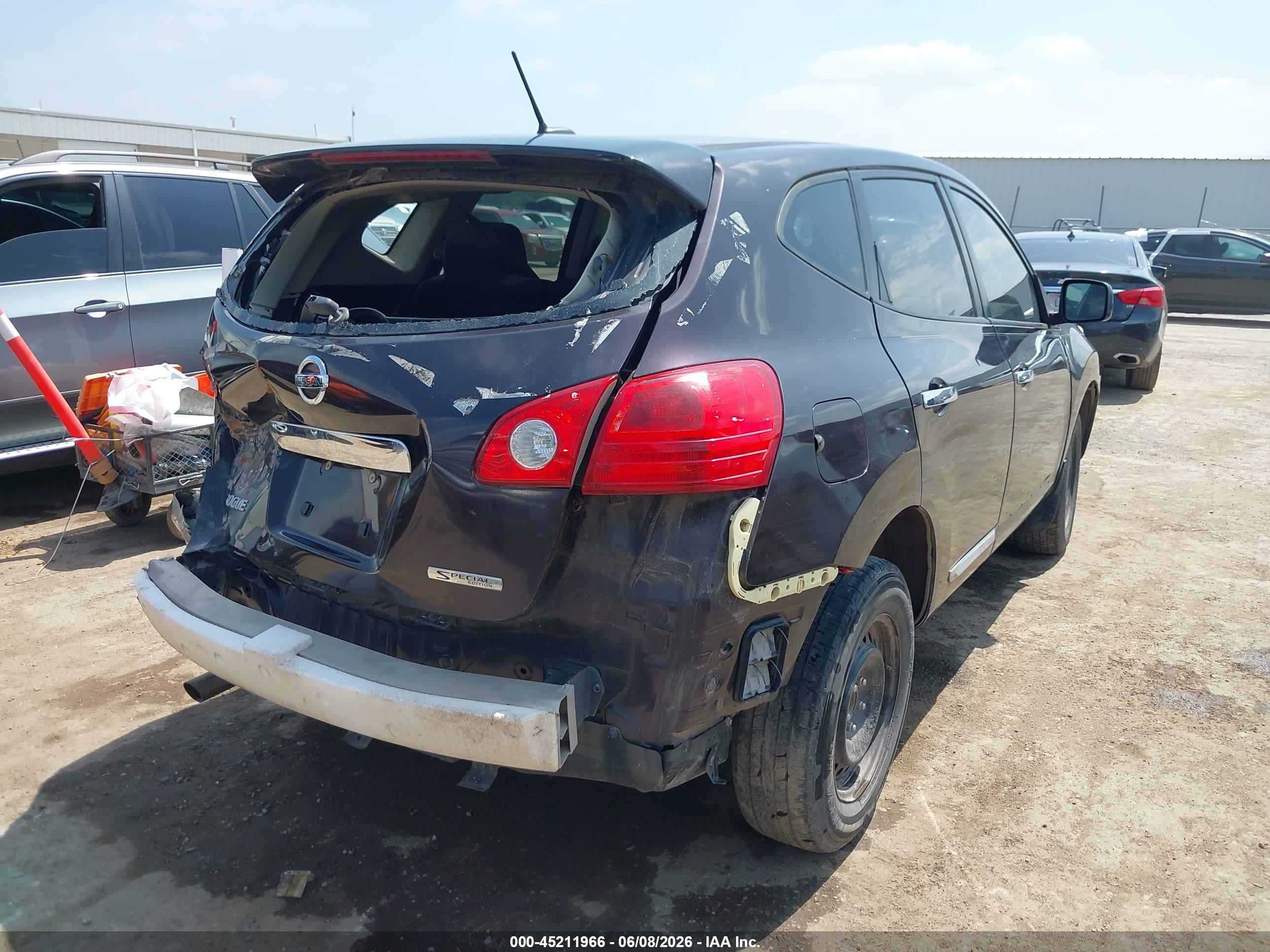 2013 Nissan Rogue S Purple vin: JN8AS5MT8DW523984