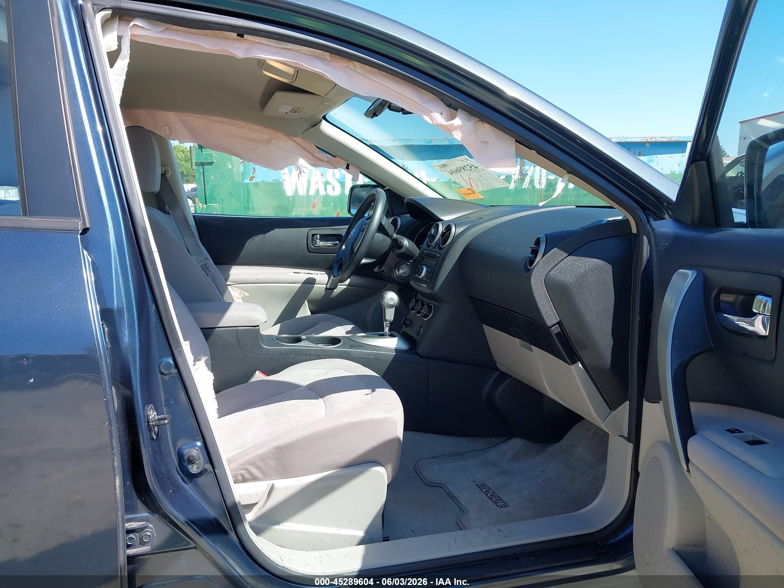 2013 Nissan Rogue S Blue vin: JN8AS5MT8DW531812