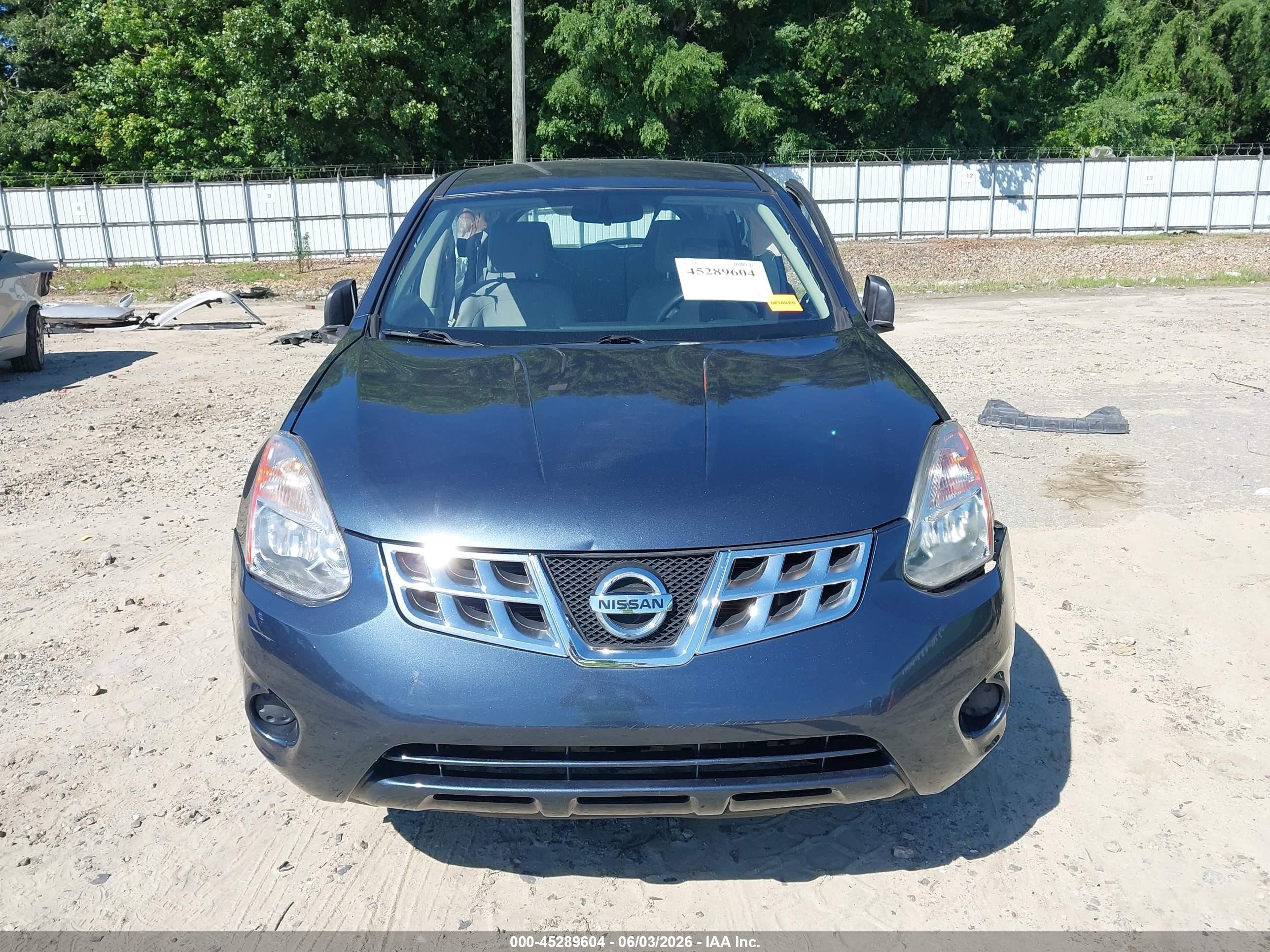 2013 Nissan Rogue S Blue vin: JN8AS5MT8DW531812