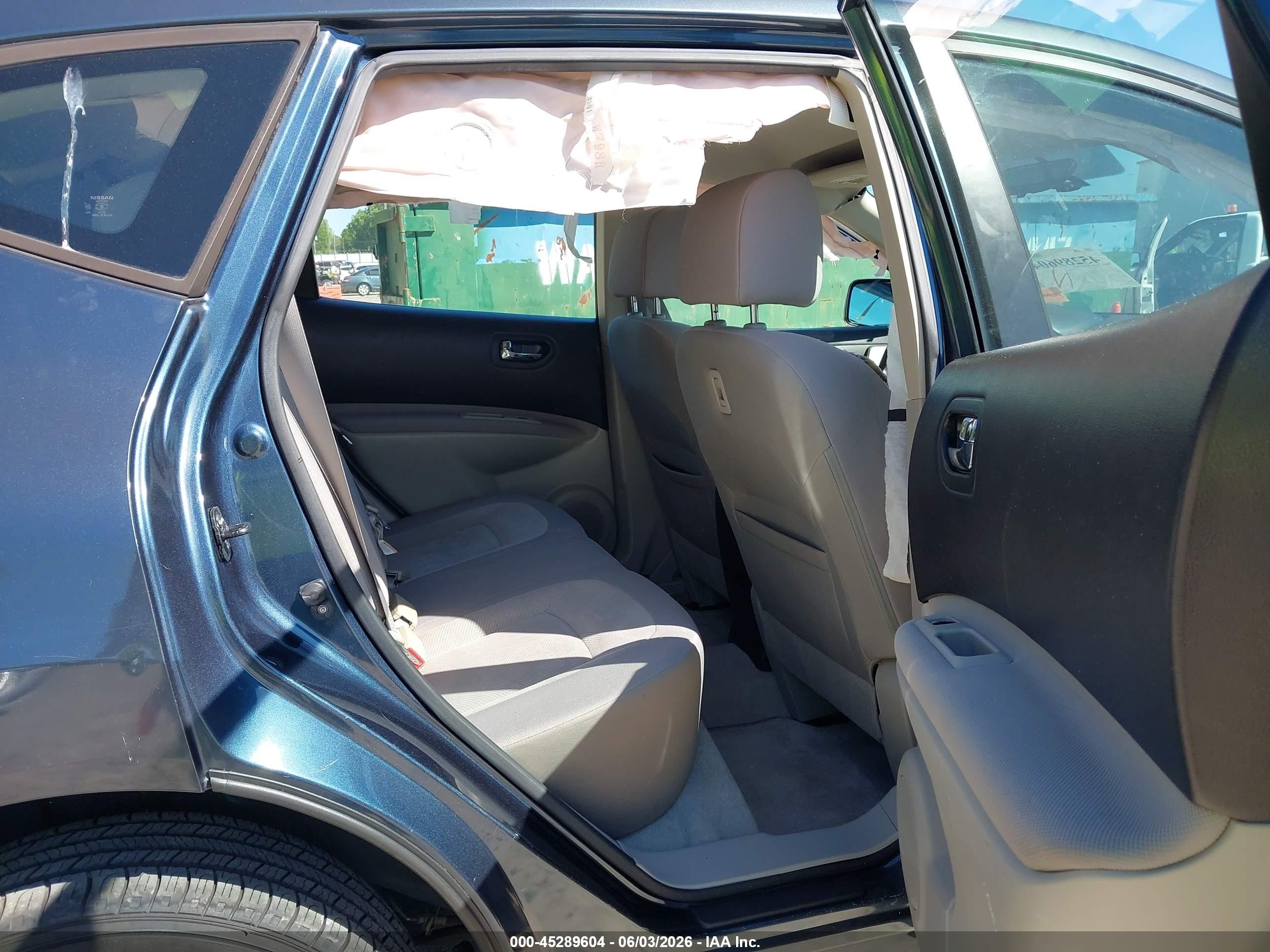 2013 Nissan Rogue S Blue vin: JN8AS5MT8DW531812