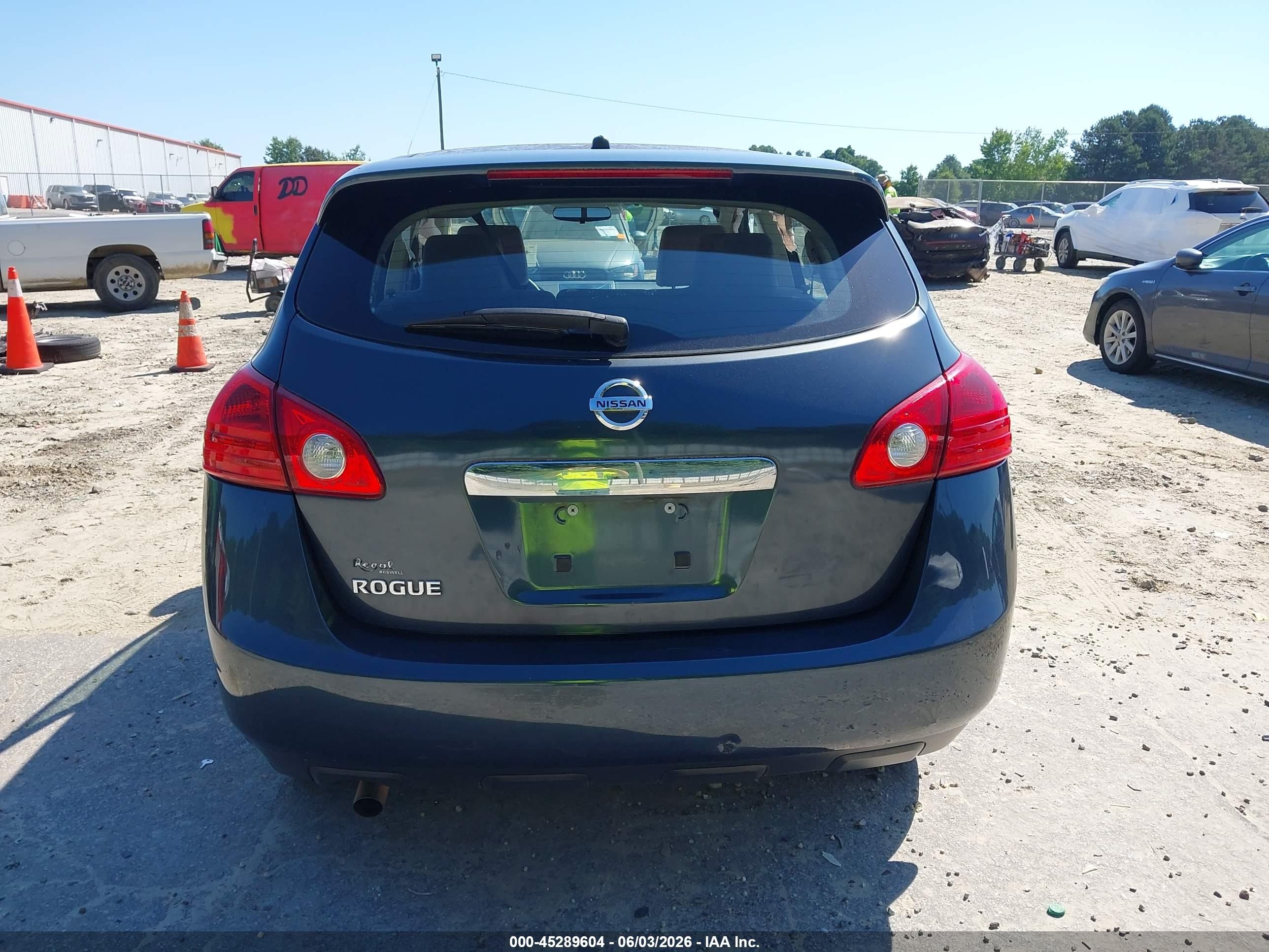 2013 Nissan Rogue S Blue vin: JN8AS5MT8DW531812