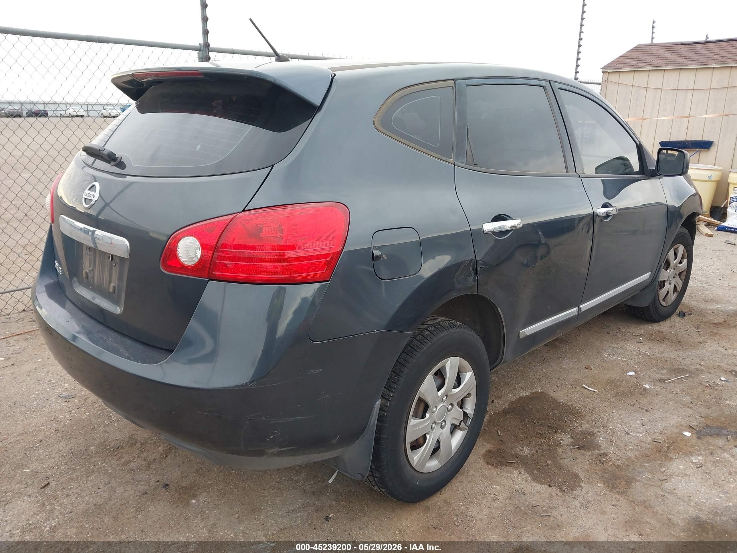 2013 Nissan Rogue S Серый vin: JN8AS5MT8DW535777