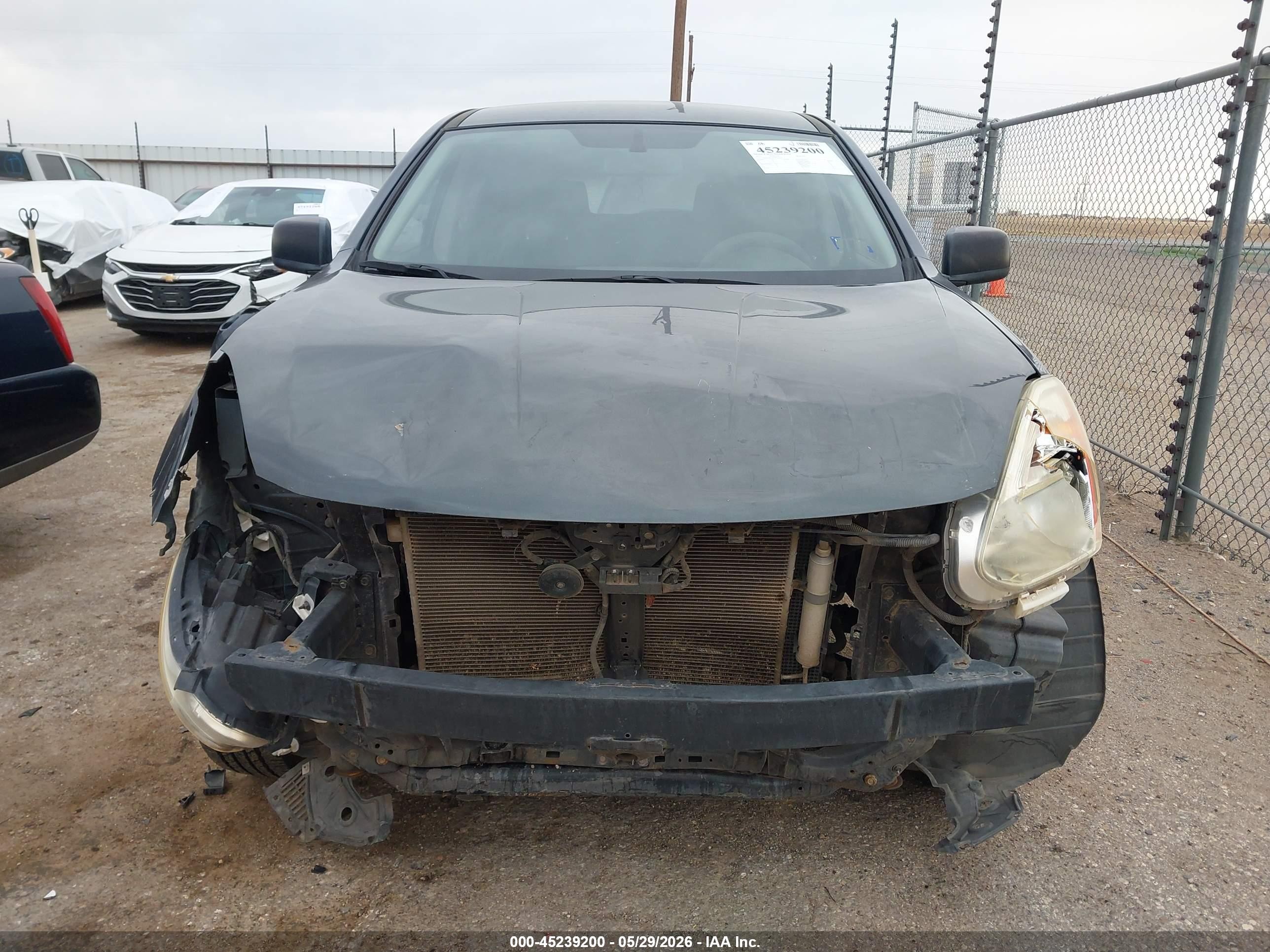 2013 Nissan Rogue S Серый vin: JN8AS5MT8DW535777