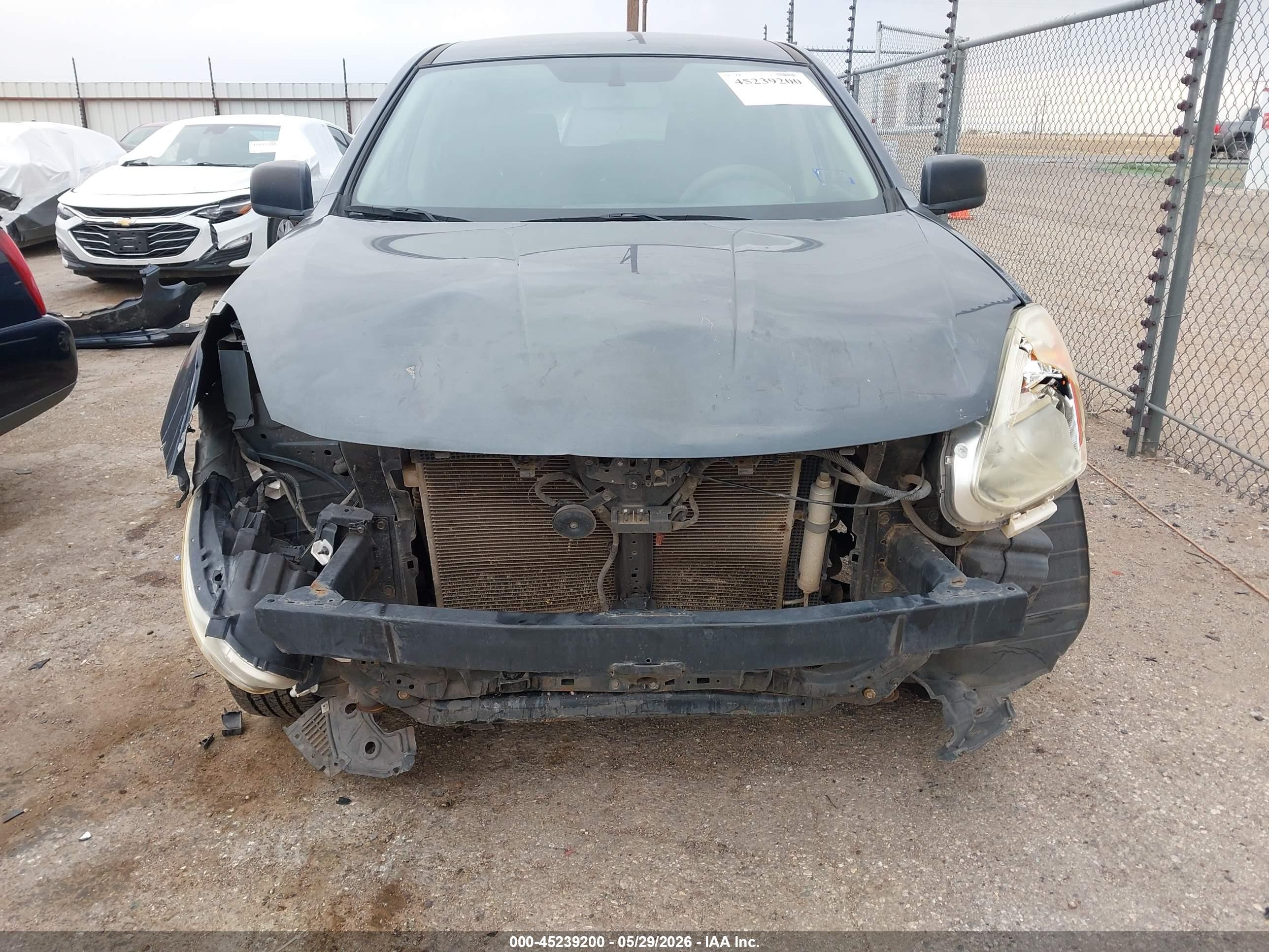 2013 Nissan Rogue S Серый vin: JN8AS5MT8DW535777