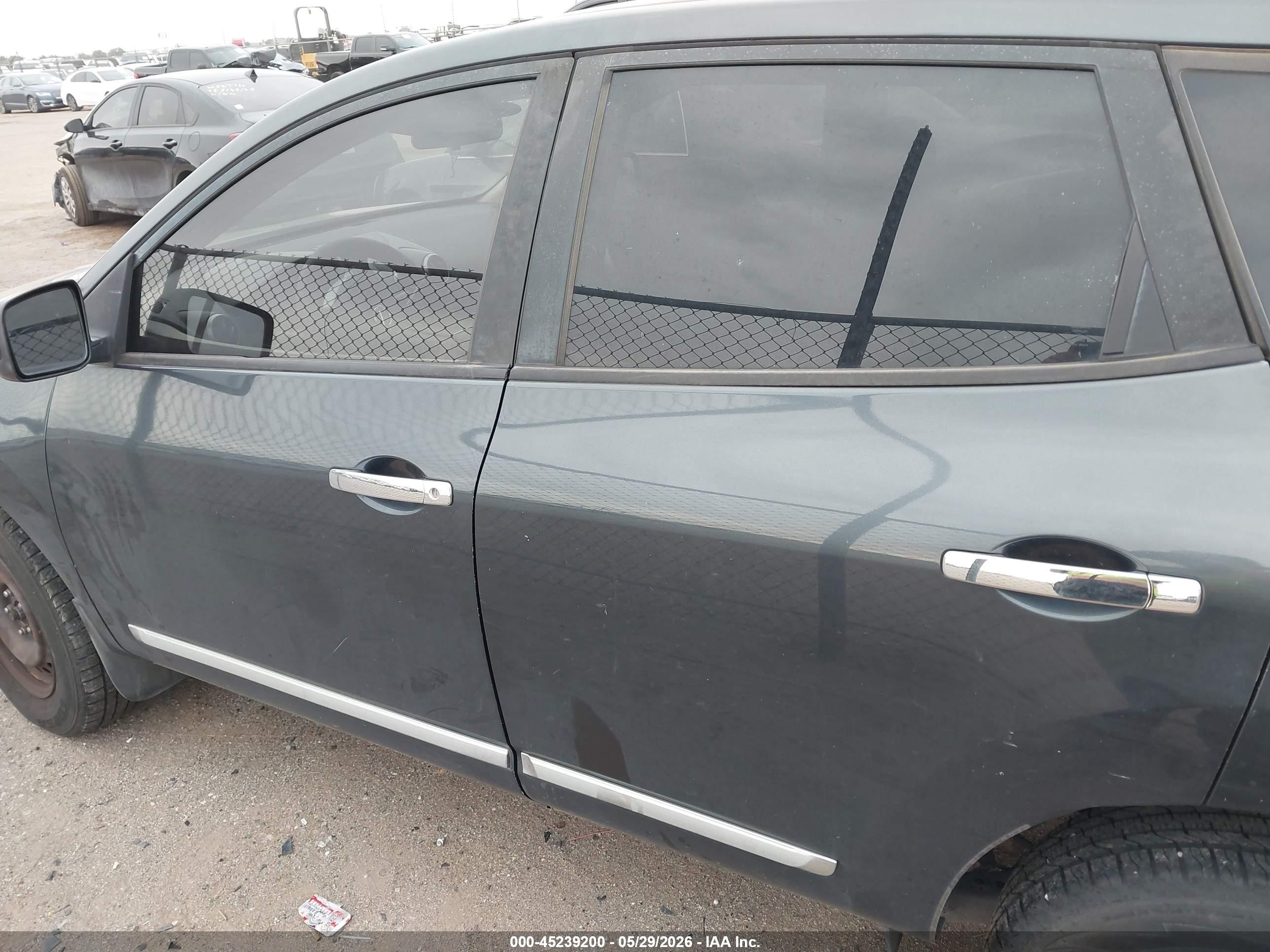 2013 Nissan Rogue S Серый vin: JN8AS5MT8DW535777