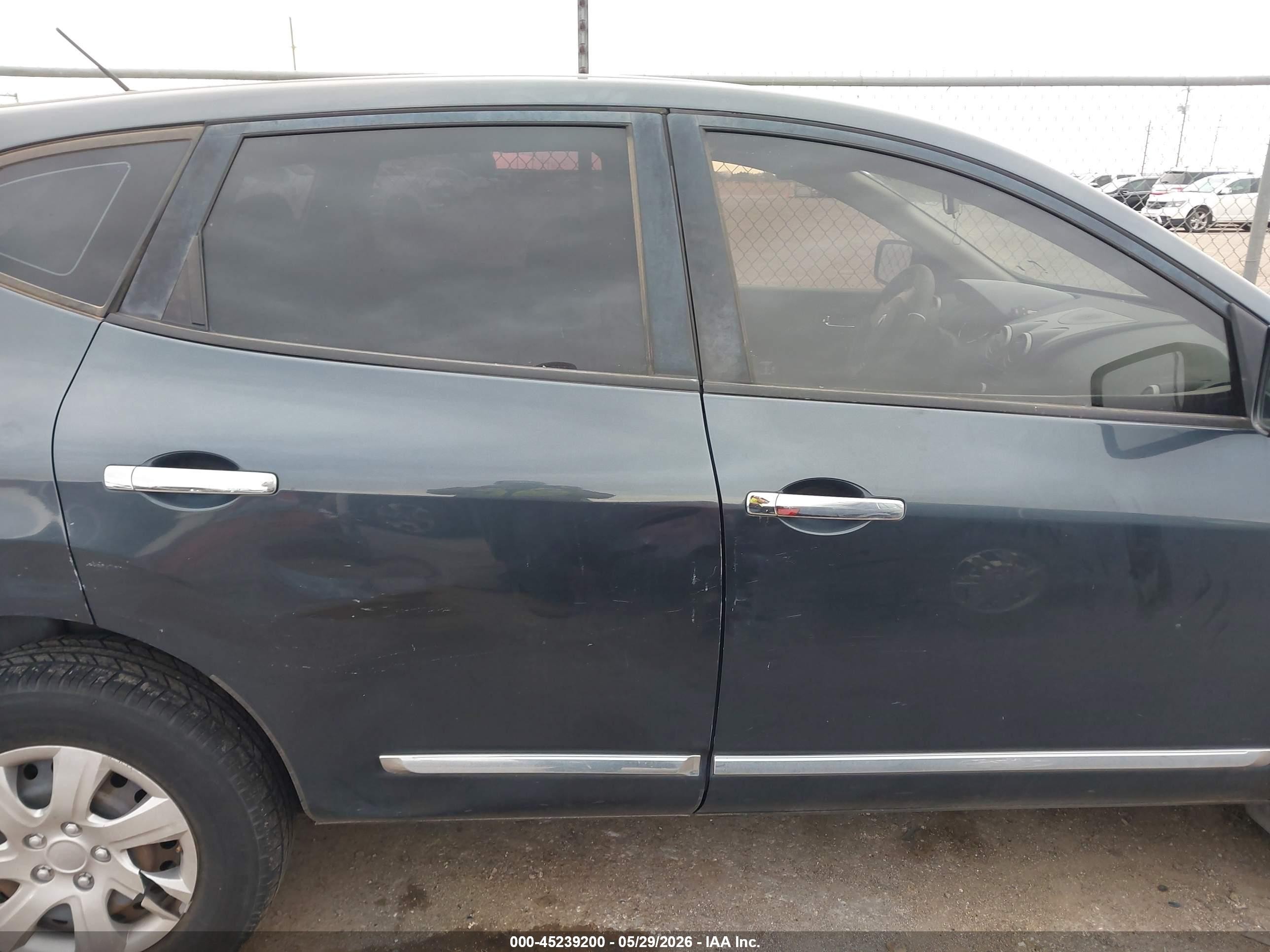 2013 Nissan Rogue S Серый vin: JN8AS5MT8DW535777