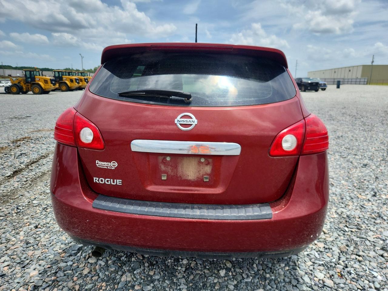 2013 Nissan Rogue S Red vin: JN8AS5MT8DW536153