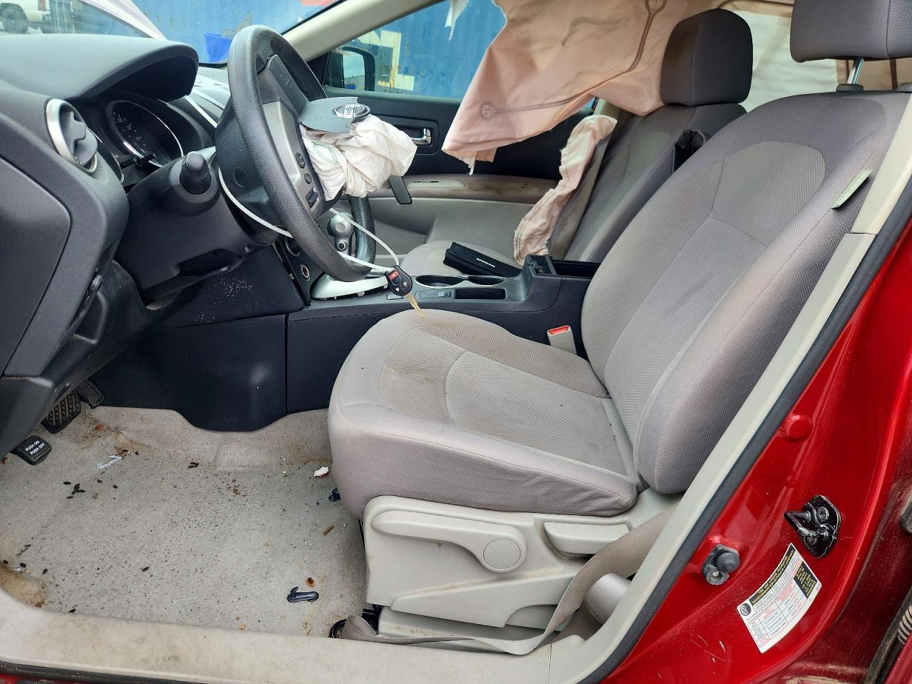 2013 Nissan Rogue S Red vin: JN8AS5MT8DW536153