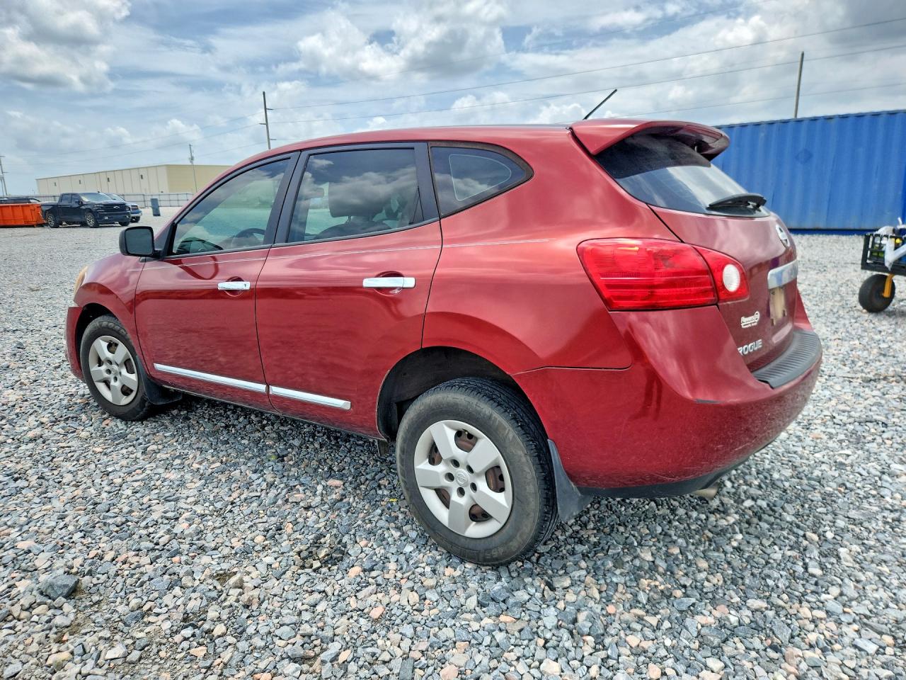 2013 Nissan Rogue S Red vin: JN8AS5MT8DW536153