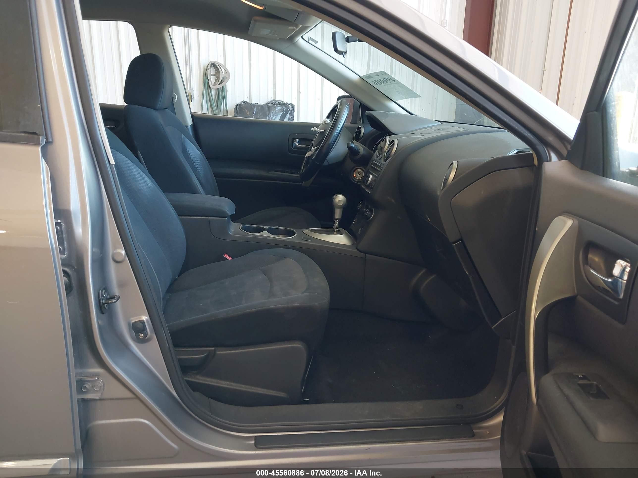 2013 Nissan Rogue S Gray vin: JN8AS5MT8DW537741
