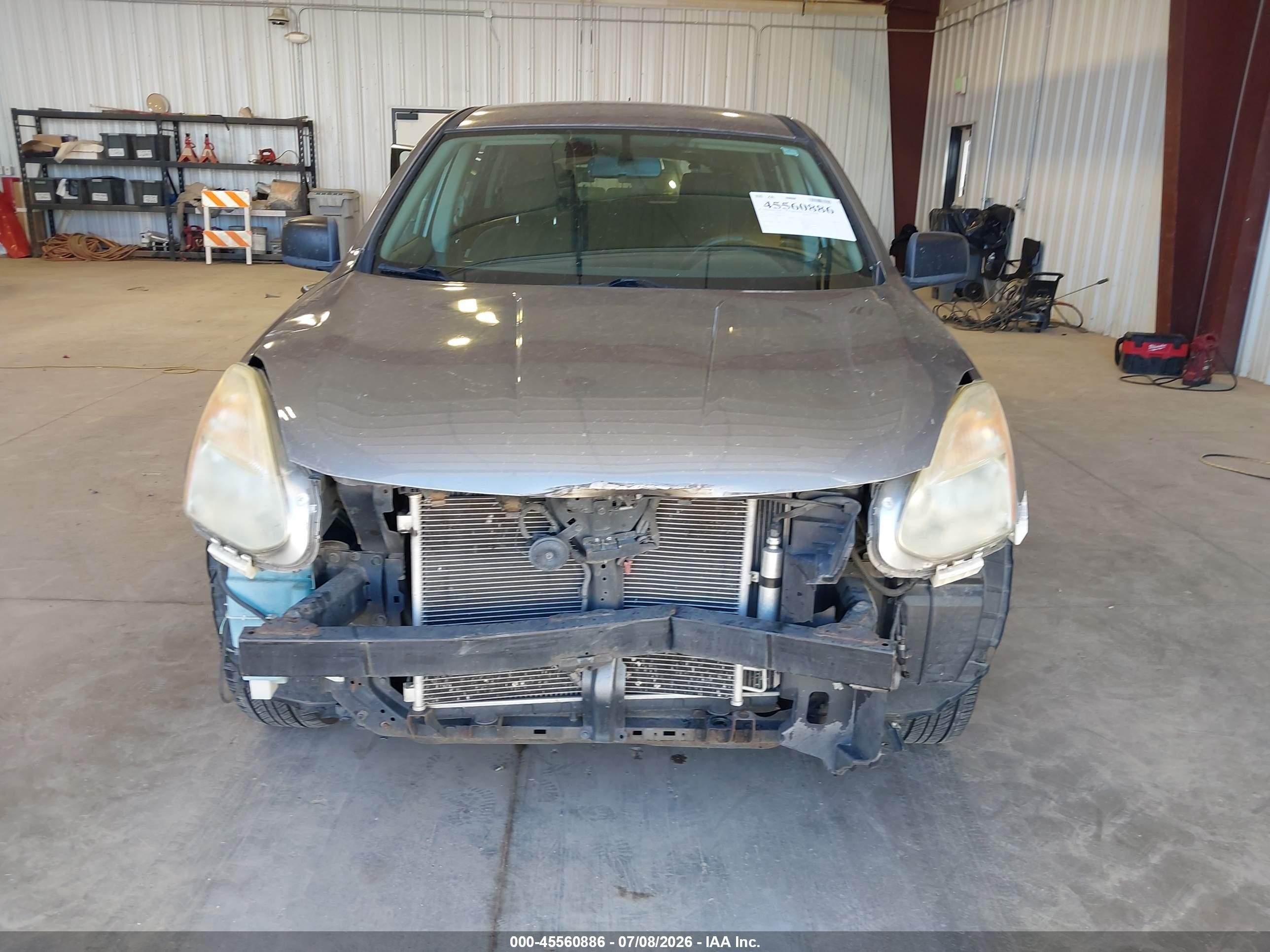 2013 Nissan Rogue S Gray vin: JN8AS5MT8DW537741