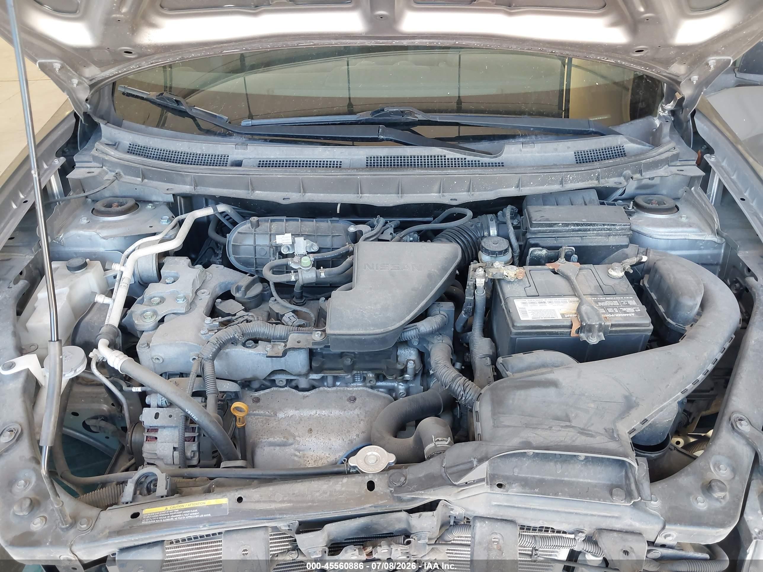 2013 Nissan Rogue S Gray vin: JN8AS5MT8DW537741