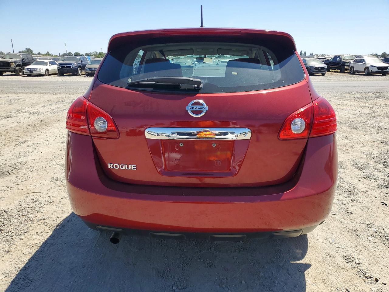 2013 Nissan Rogue S Burgundy vin: JN8AS5MT8DW548478
