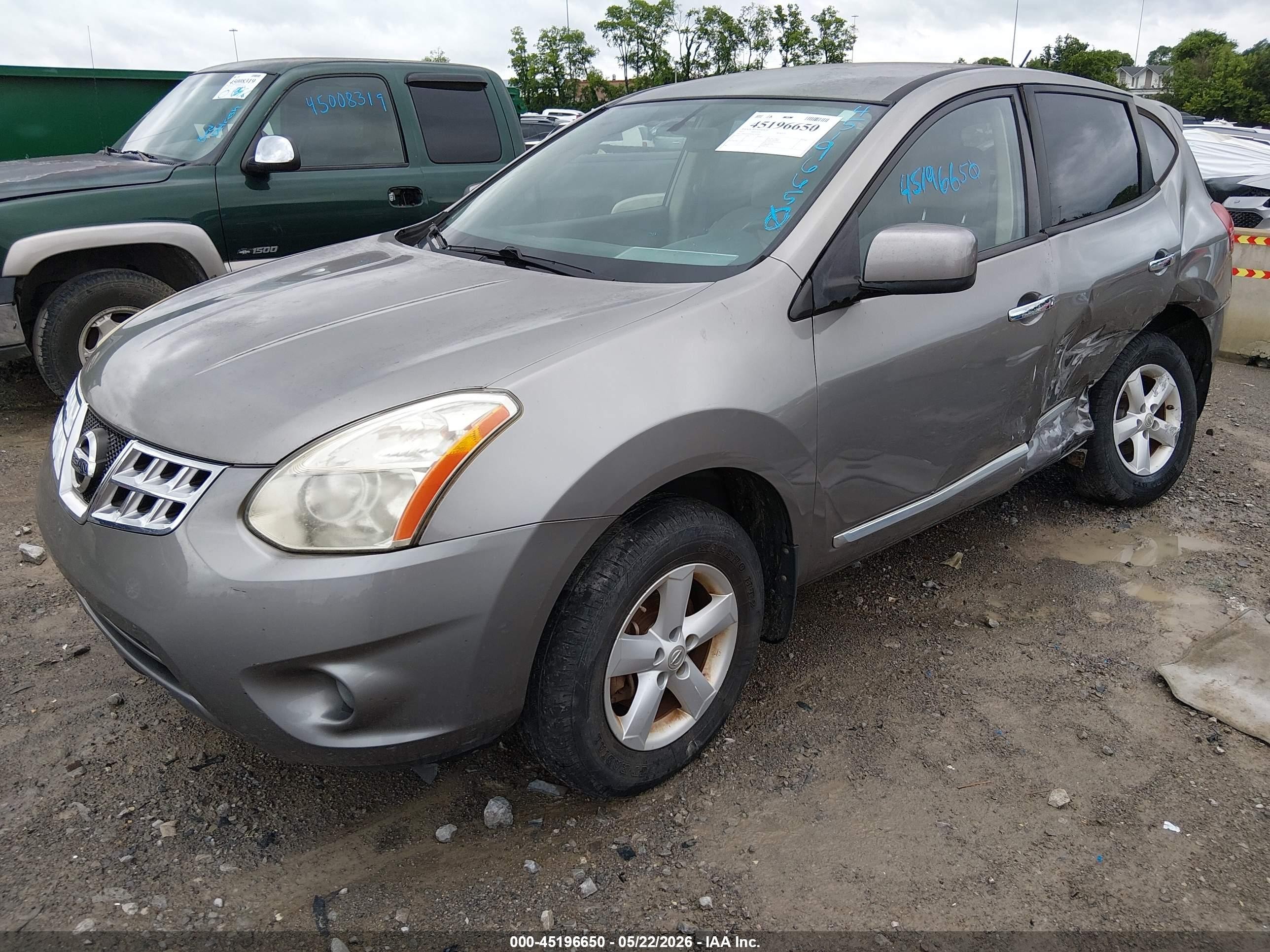 2013 Nissan Rogue S Champagne vin: JN8AS5MT8DW550201