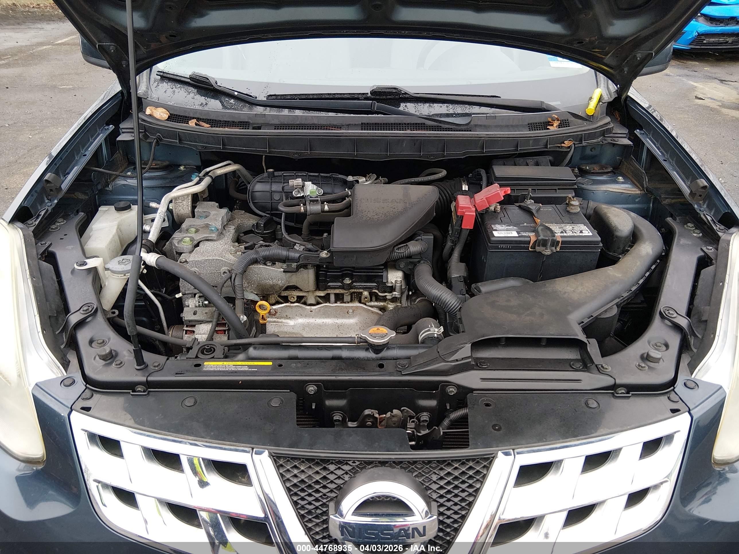 2013 Nissan Rogue S Blue vin: JN8AS5MT8DW554555