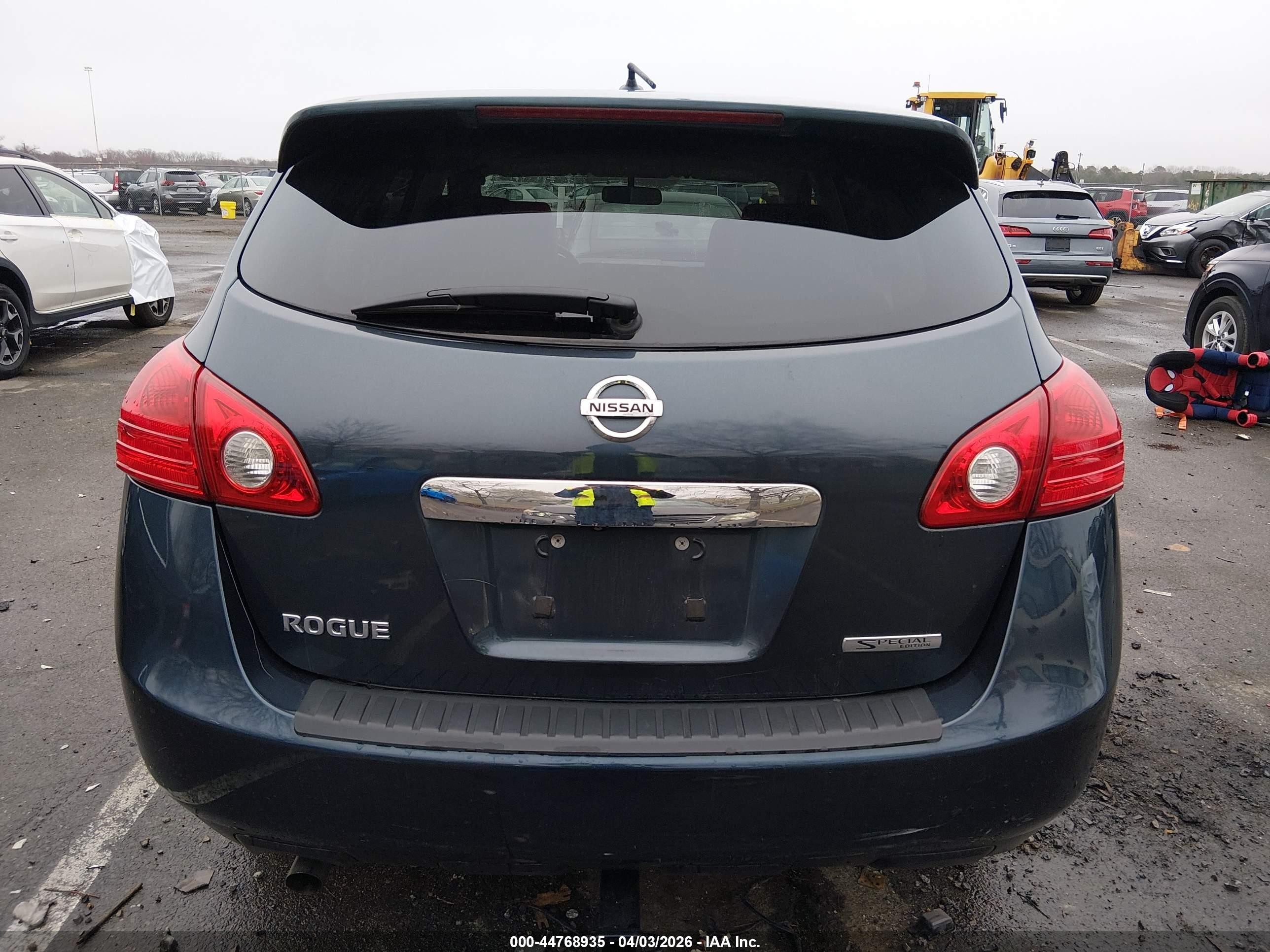 2013 Nissan Rogue S Blue vin: JN8AS5MT8DW554555