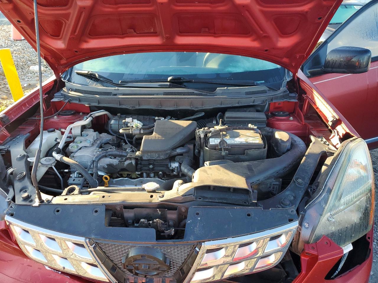 2014 Nissan Rogue Select S Burgundy vin: JN8AS5MT8EW101358