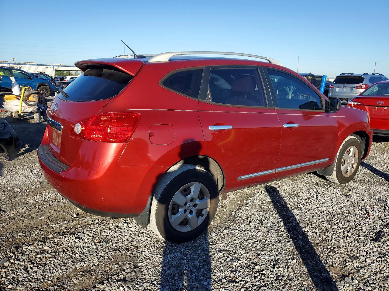2014 Nissan Rogue Select S Burgundy vin: JN8AS5MT8EW101358