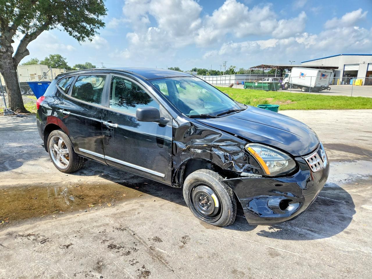 2014 Nissan Rogue Select S Black vin: JN8AS5MT8EW601018