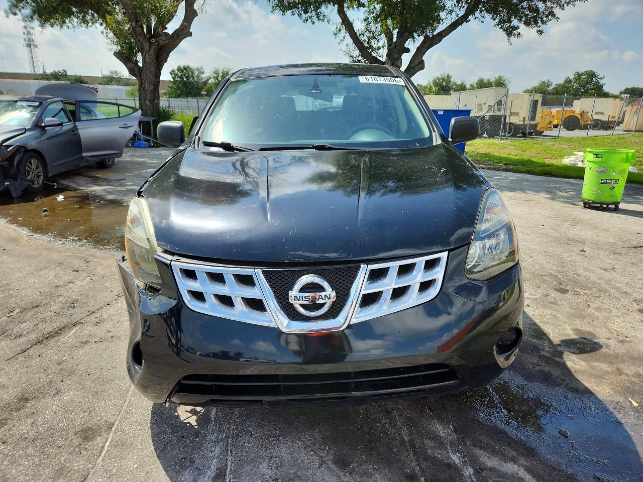 2014 Nissan Rogue Select S Black vin: JN8AS5MT8EW601018