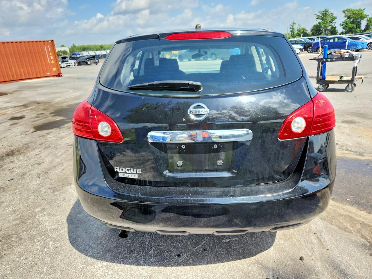2014 Nissan Rogue Select S Black vin: JN8AS5MT8EW601018