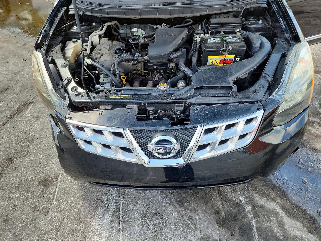 2014 Nissan Rogue Select S Black vin: JN8AS5MT8EW601018