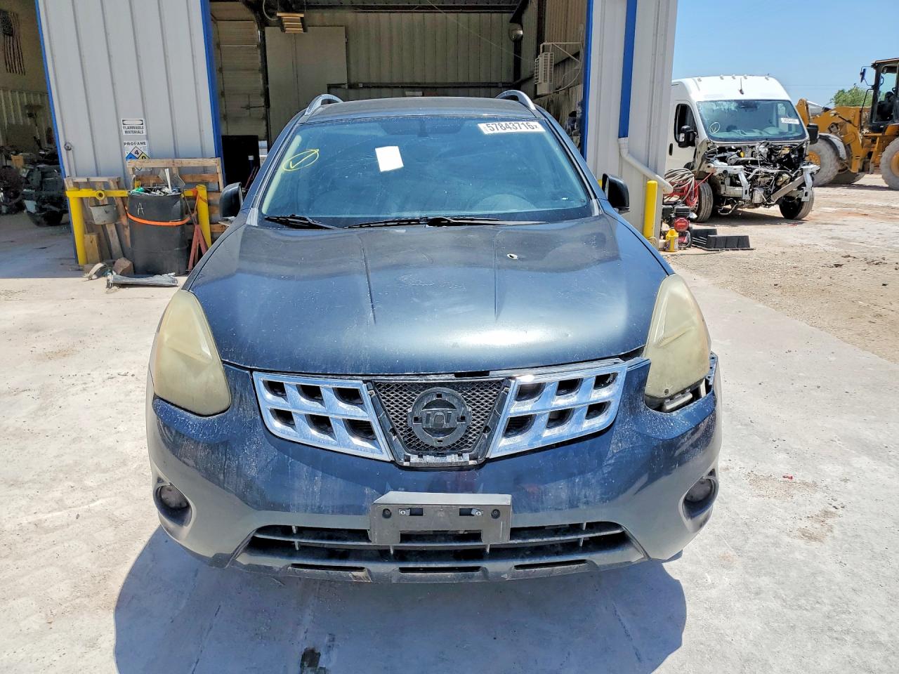 2014 Nissan Rogue Select S Charcoal vin: JN8AS5MT8EW604324