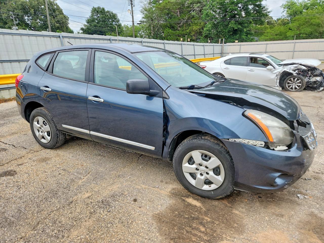 2014 Nissan Rogue Select S Blue vin: JN8AS5MT8EW604646