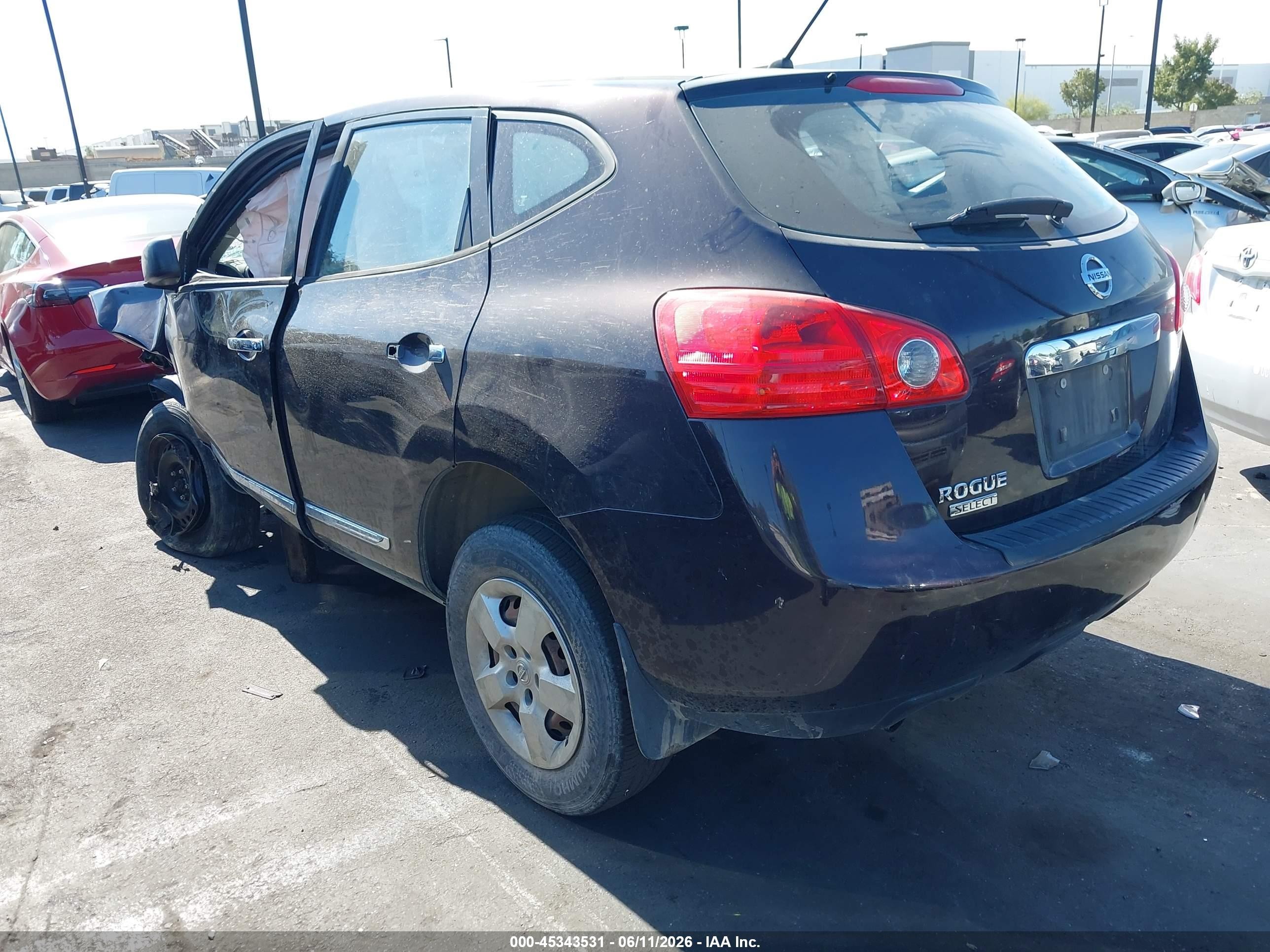 2014 Nissan Rogue Select S Purple vin: JN8AS5MT8EW614951